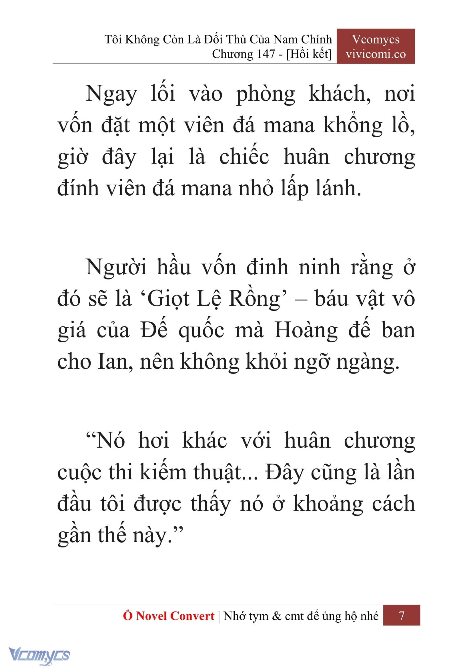 [Novel] Tôi Không Còn Là Đối Thủ Của Nam Chính Chapter  147 - 9