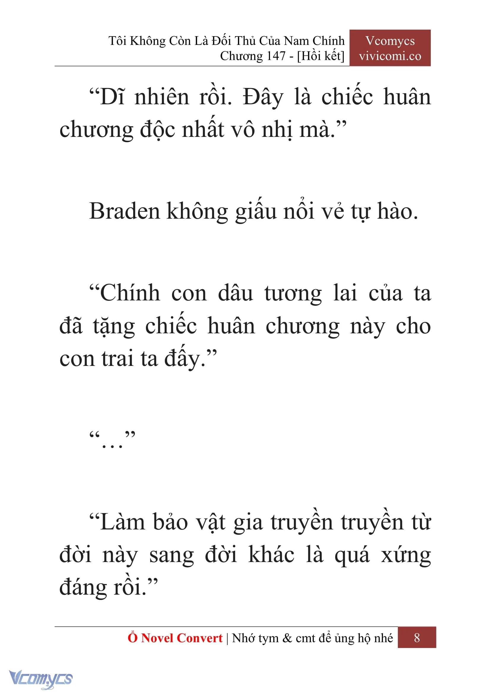 [Novel] Tôi Không Còn Là Đối Thủ Của Nam Chính Chapter  147 - 10