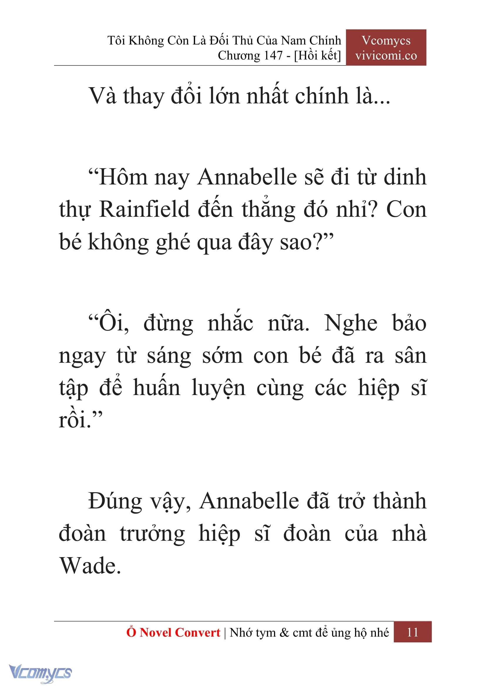 [Novel] Tôi Không Còn Là Đối Thủ Của Nam Chính Chapter  147 - 13