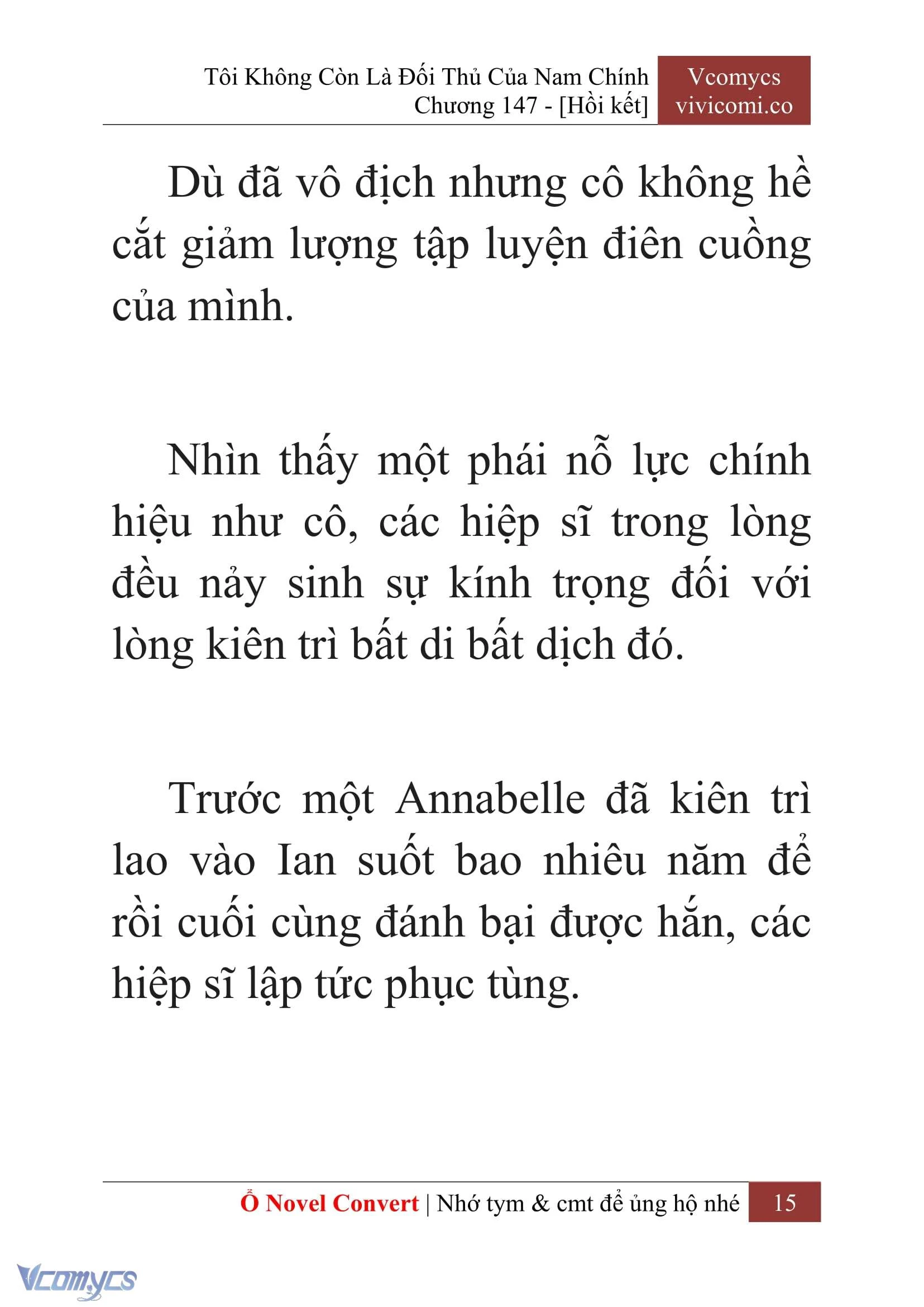 [Novel] Tôi Không Còn Là Đối Thủ Của Nam Chính Chapter  147 - 17