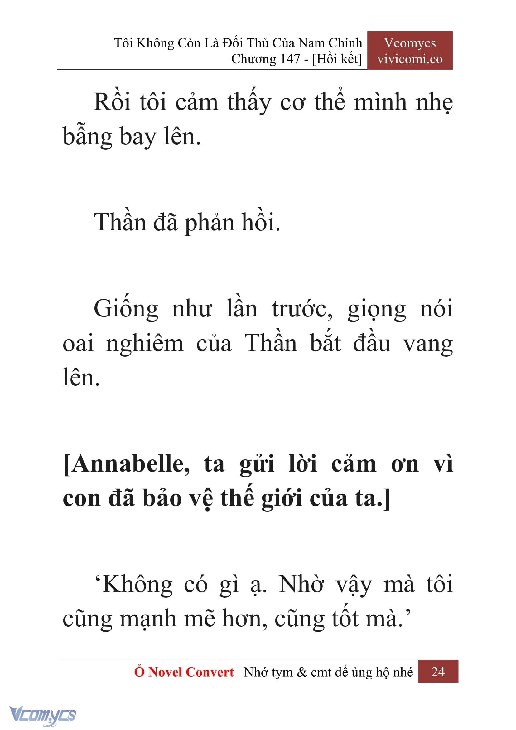 [Novel] Tôi Không Còn Là Đối Thủ Của Nam Chính Chapter  147 - 26