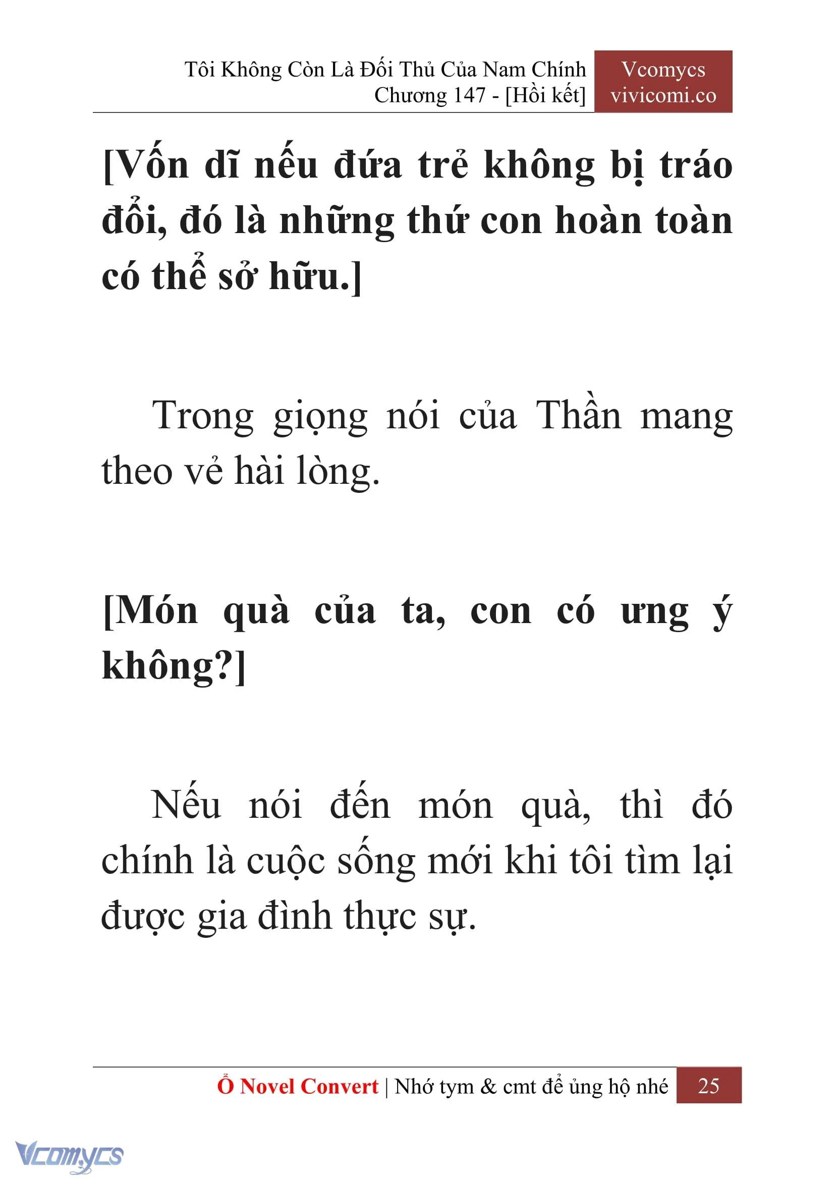 [Novel] Tôi Không Còn Là Đối Thủ Của Nam Chính Chapter  147 - 27