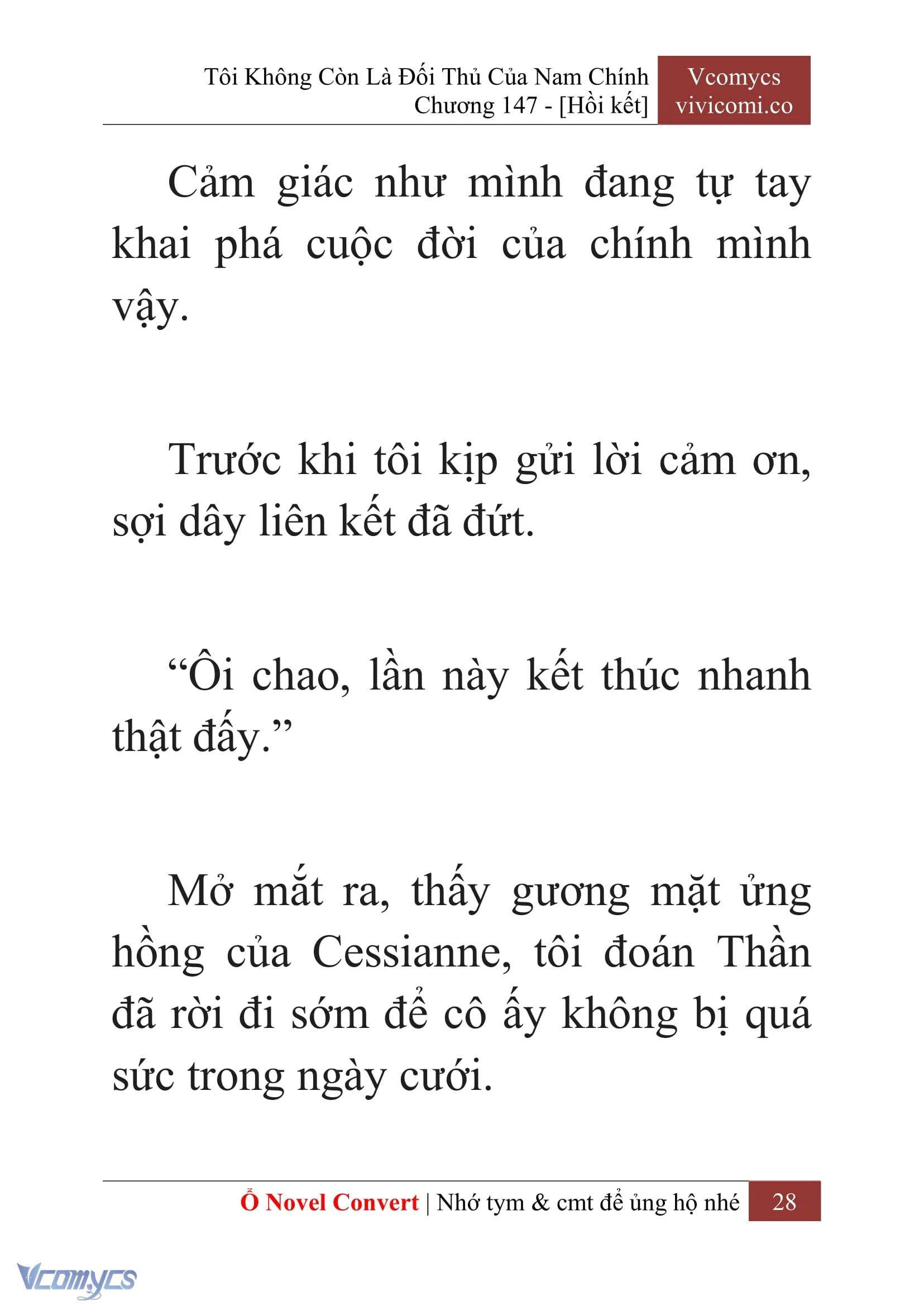 [Novel] Tôi Không Còn Là Đối Thủ Của Nam Chính Chapter  147 - 30