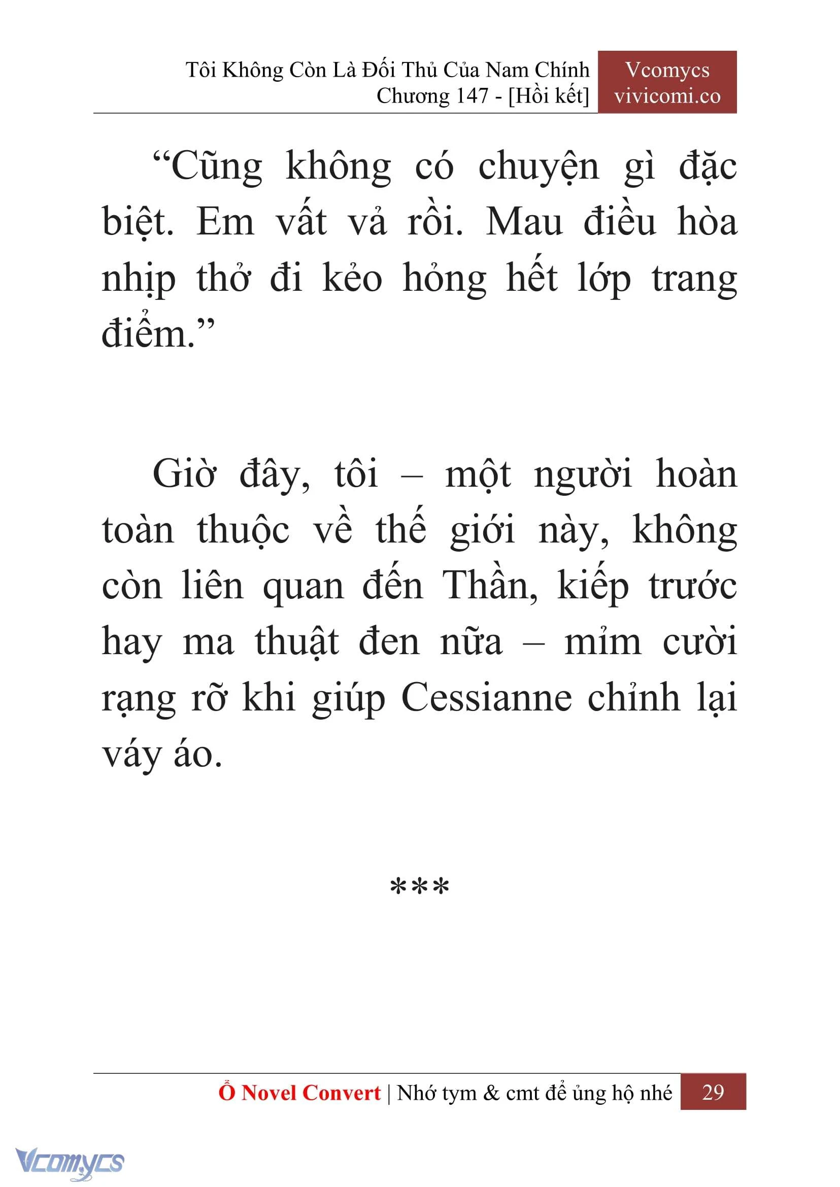 [Novel] Tôi Không Còn Là Đối Thủ Của Nam Chính Chapter  147 - 31