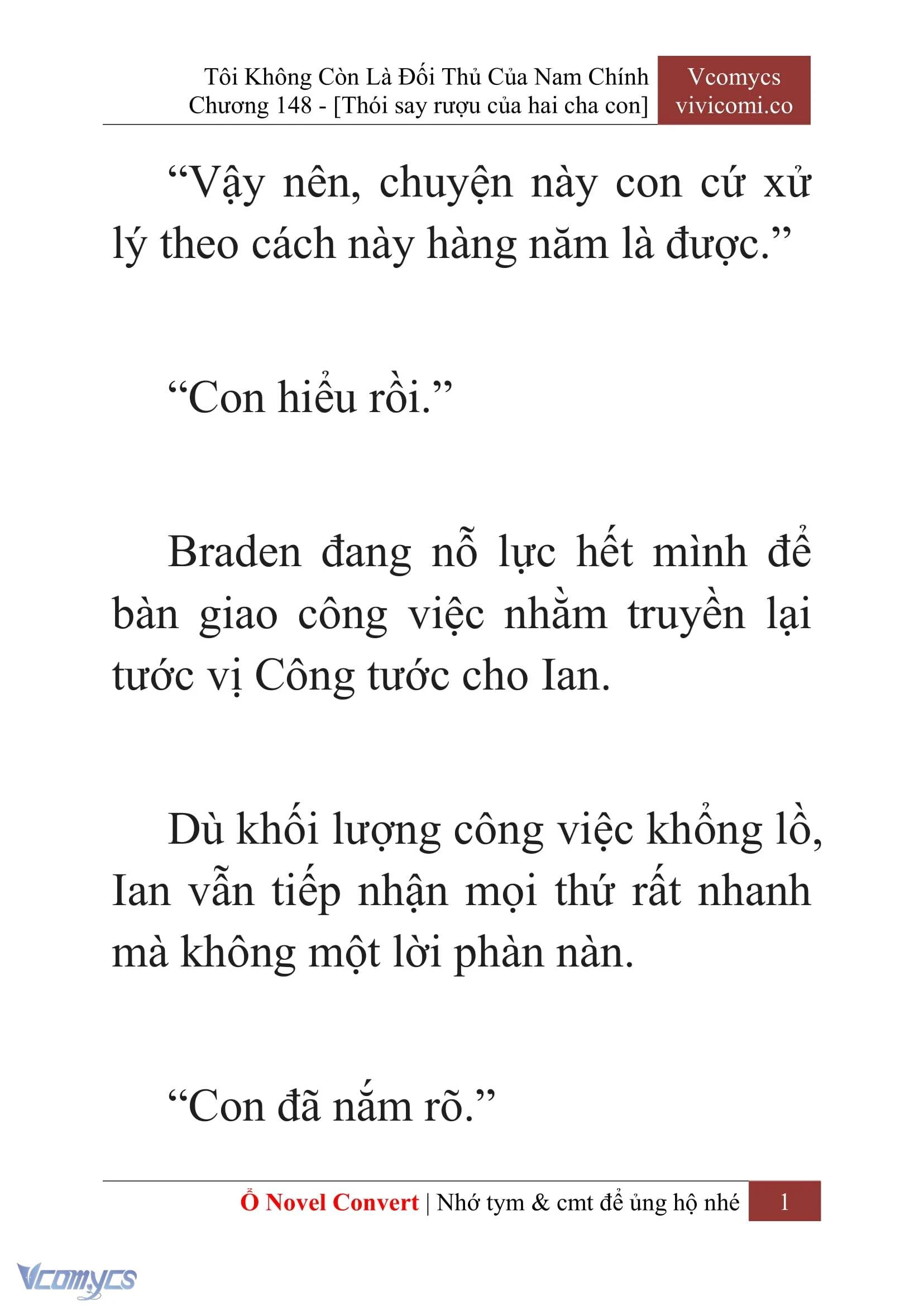 [Novel] Tôi Không Còn Là Đối Thủ Của Nam Chính Chapter  148 - 3