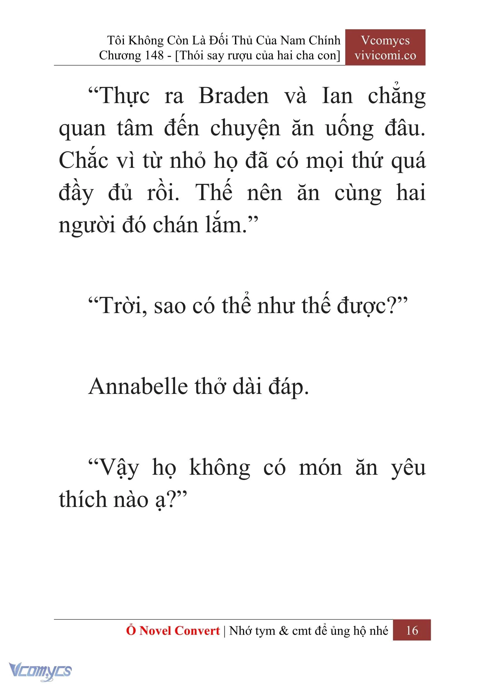 [Novel] Tôi Không Còn Là Đối Thủ Của Nam Chính Chapter  148 - 18