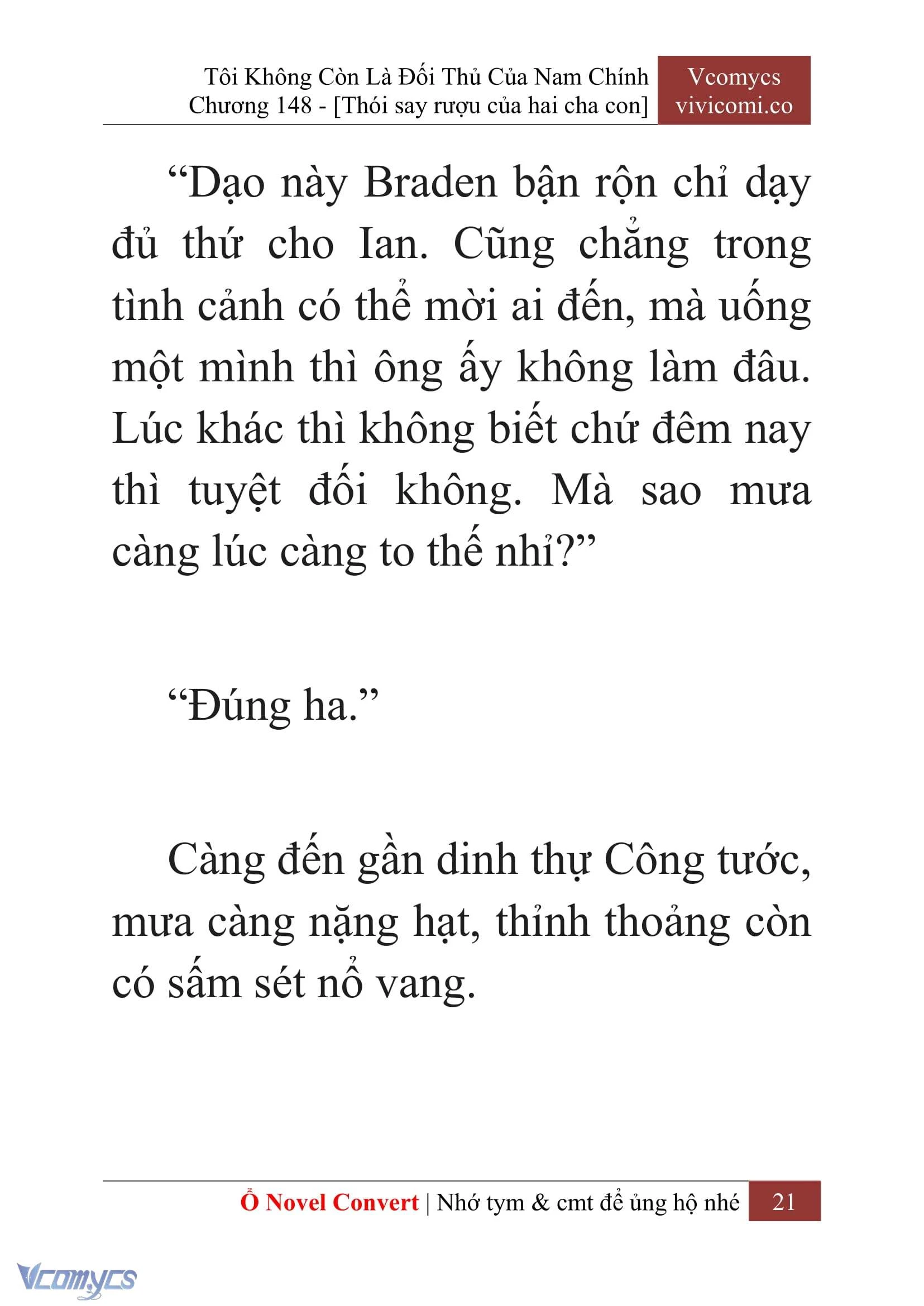 [Novel] Tôi Không Còn Là Đối Thủ Của Nam Chính Chapter  148 - 23