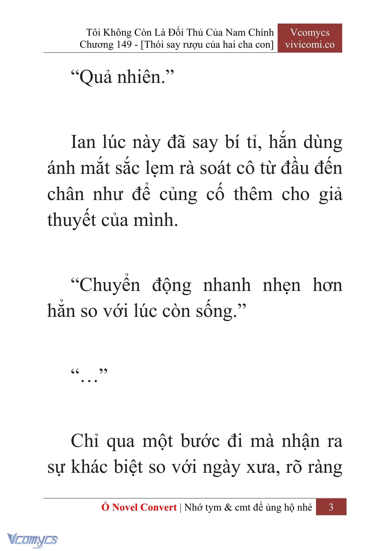 [Novel] Tôi Không Còn Là Đối Thủ Của Nam Chính Chapter  149 - 5