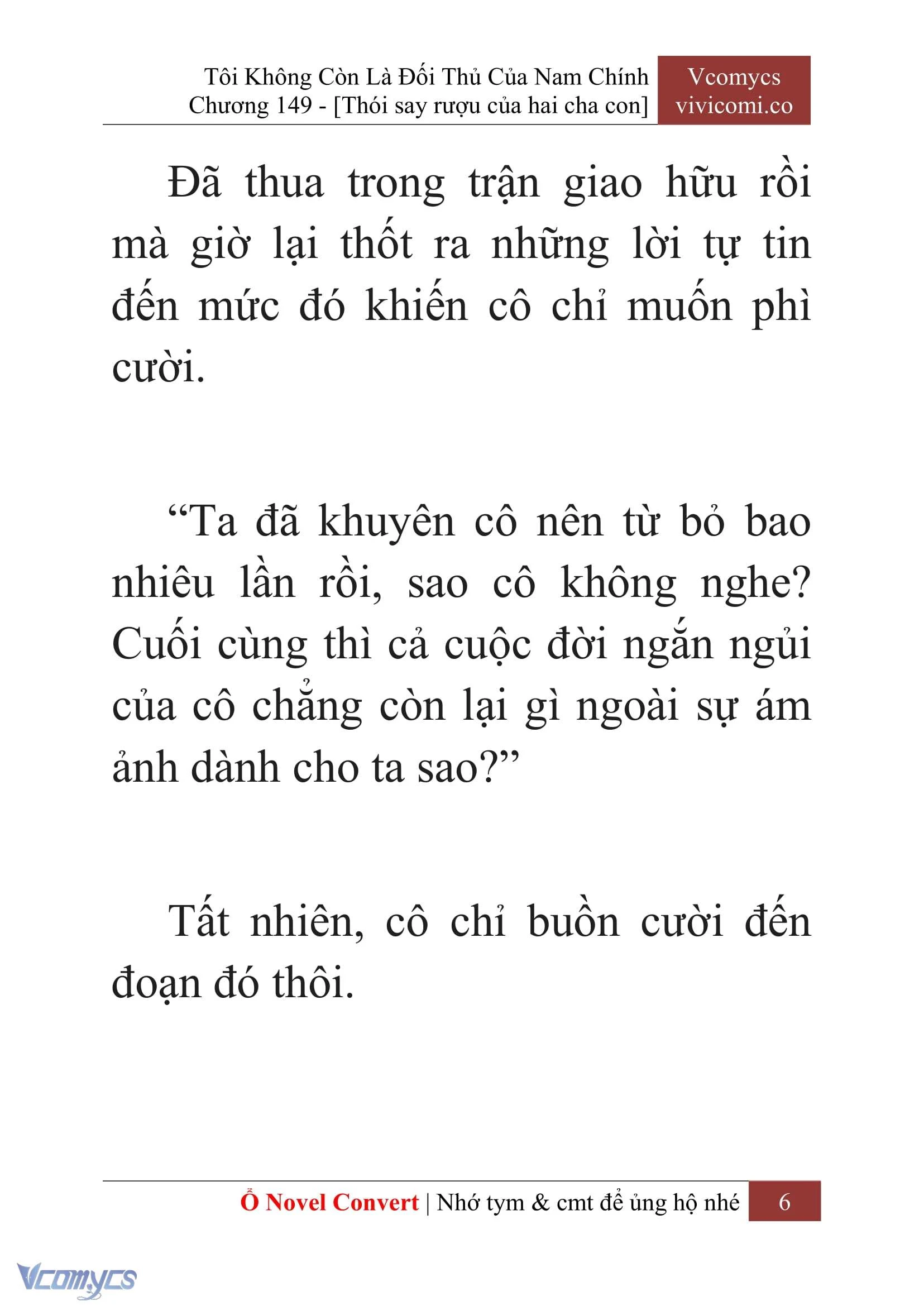 [Novel] Tôi Không Còn Là Đối Thủ Của Nam Chính Chapter  149 - 8