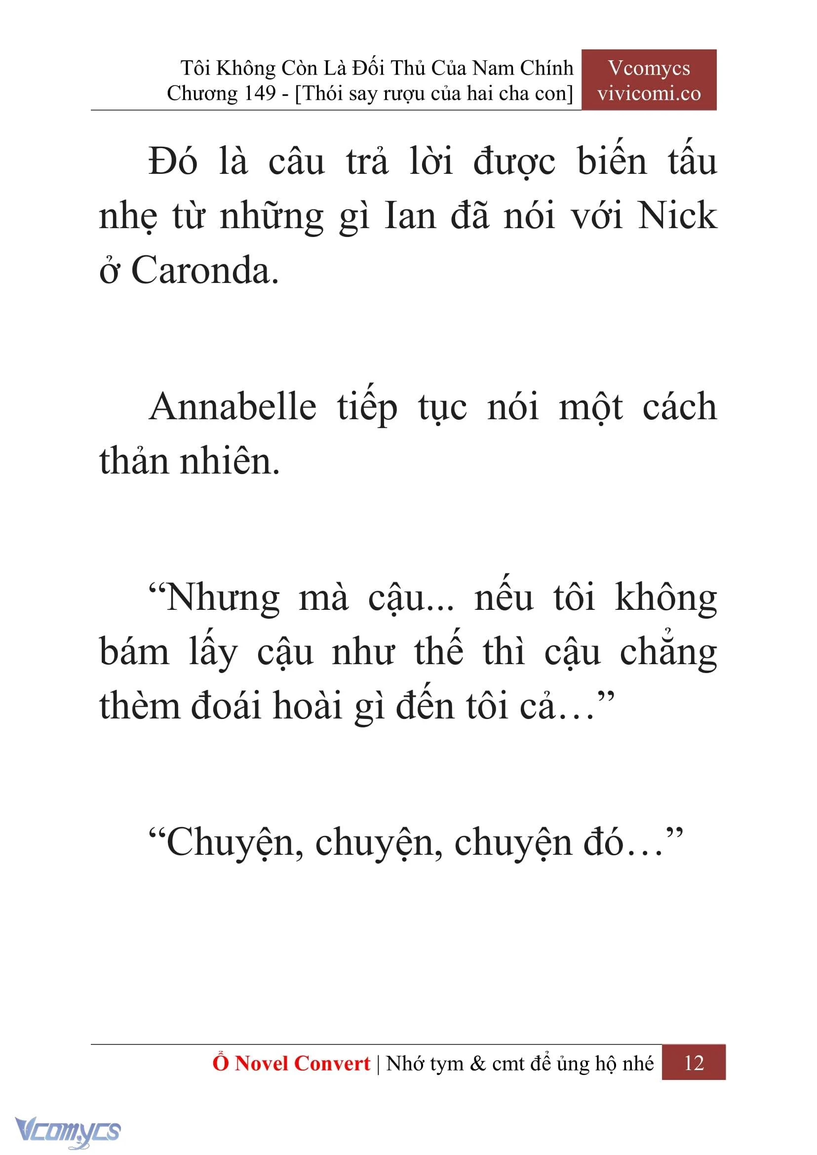 [Novel] Tôi Không Còn Là Đối Thủ Của Nam Chính Chapter  149 - 14