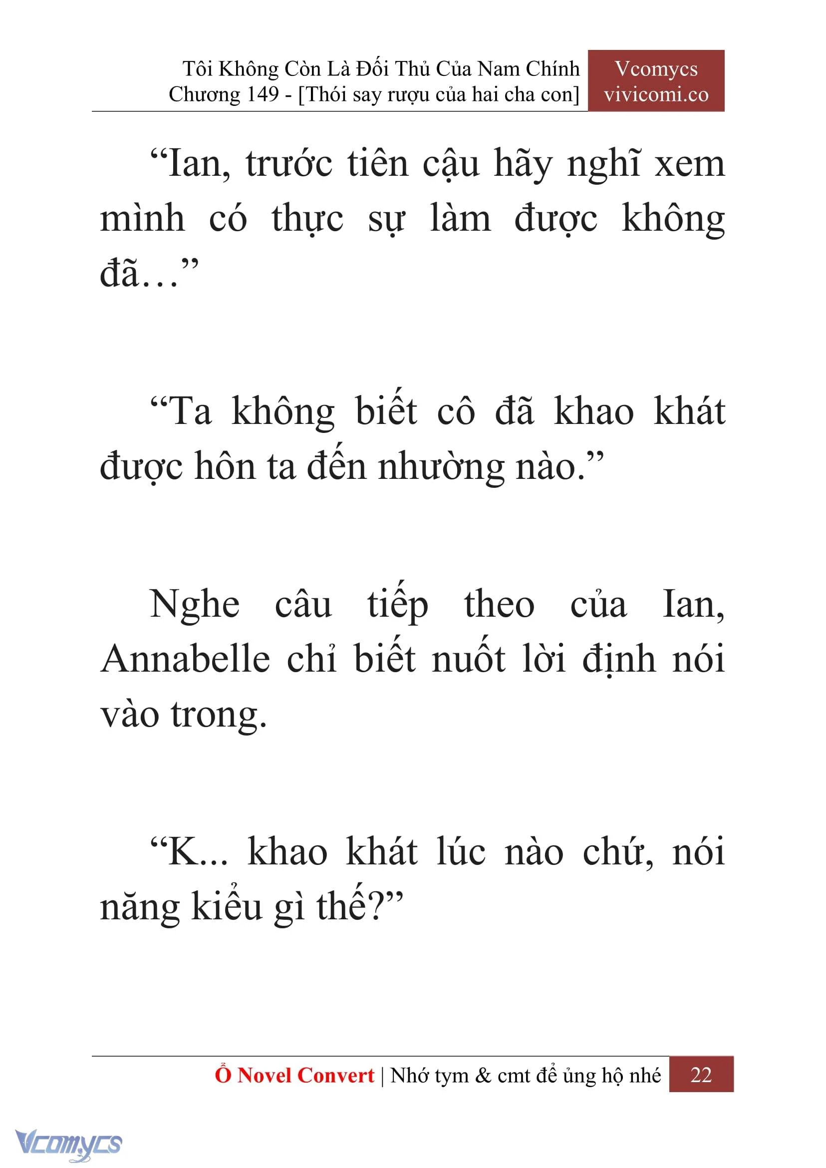 [Novel] Tôi Không Còn Là Đối Thủ Của Nam Chính Chapter  149 - 24