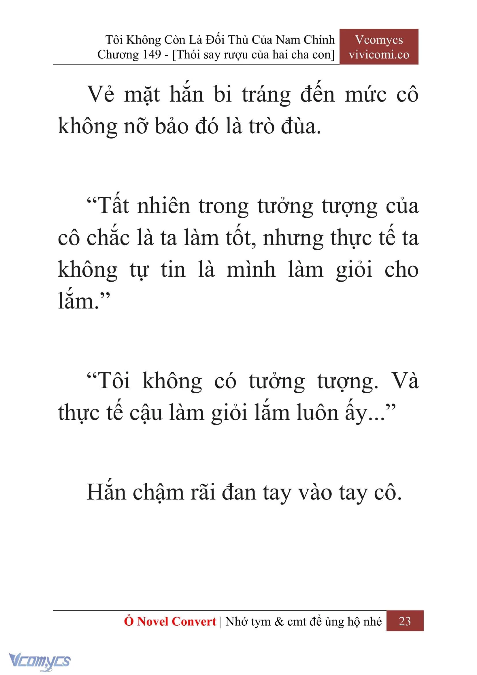 [Novel] Tôi Không Còn Là Đối Thủ Của Nam Chính Chapter  149 - 25