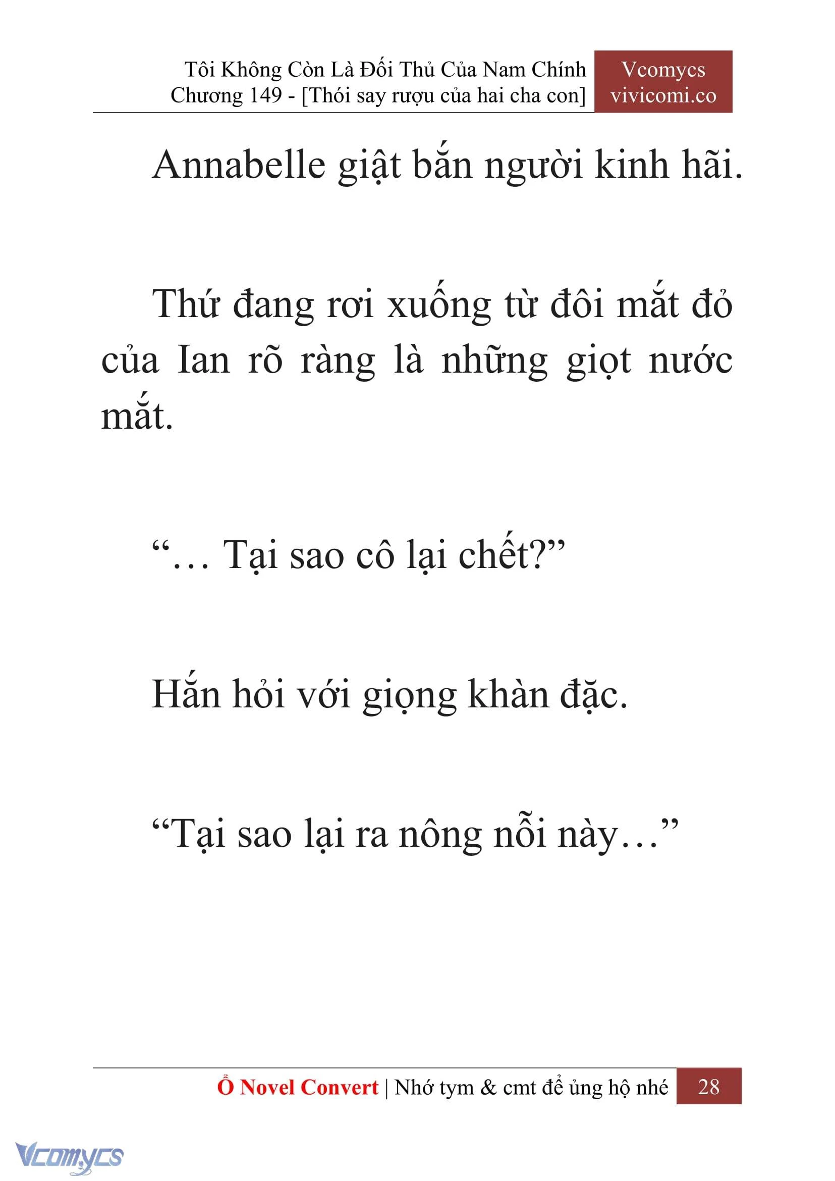 [Novel] Tôi Không Còn Là Đối Thủ Của Nam Chính Chapter  149 - 30