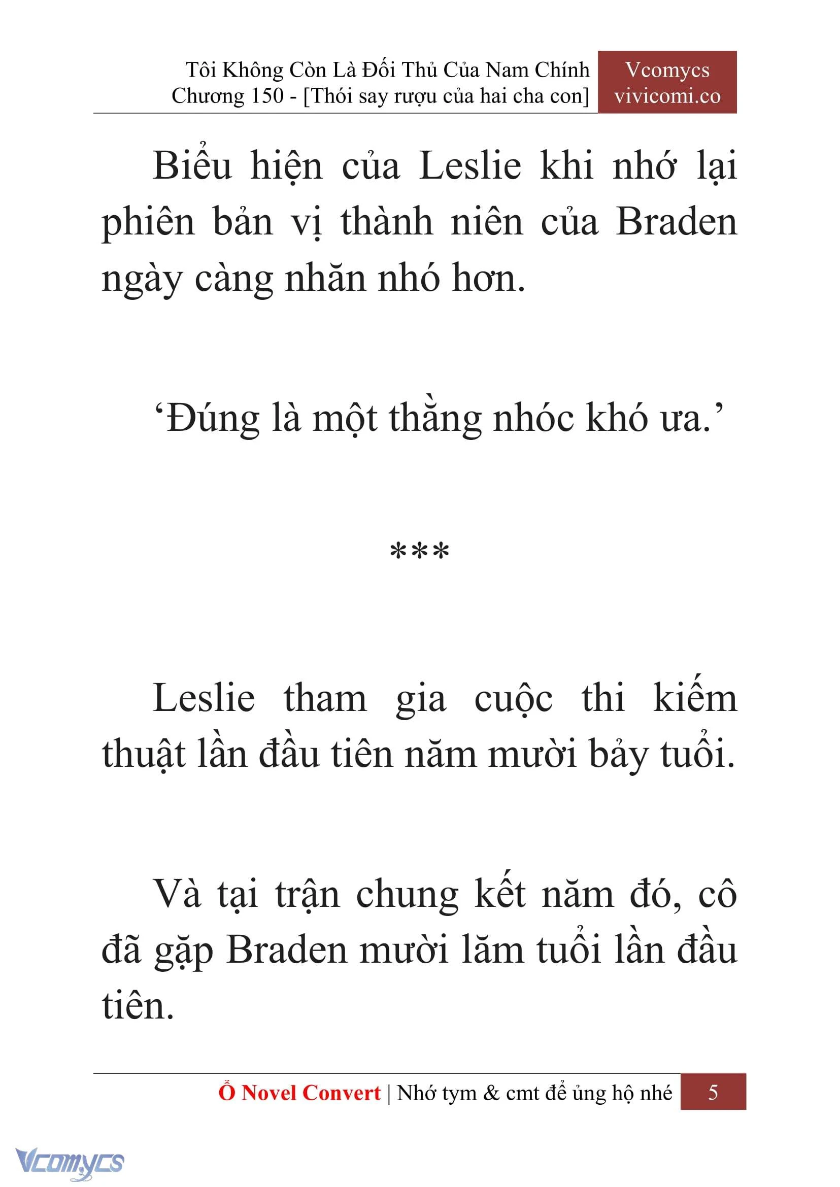 [Novel] Tôi Không Còn Là Đối Thủ Của Nam Chính Chapter  150 - 7