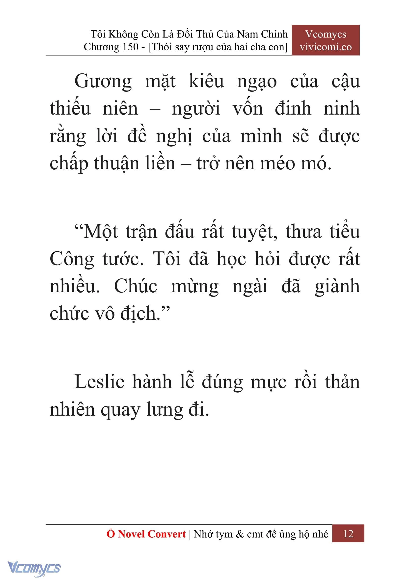 [Novel] Tôi Không Còn Là Đối Thủ Của Nam Chính Chapter  150 - 14