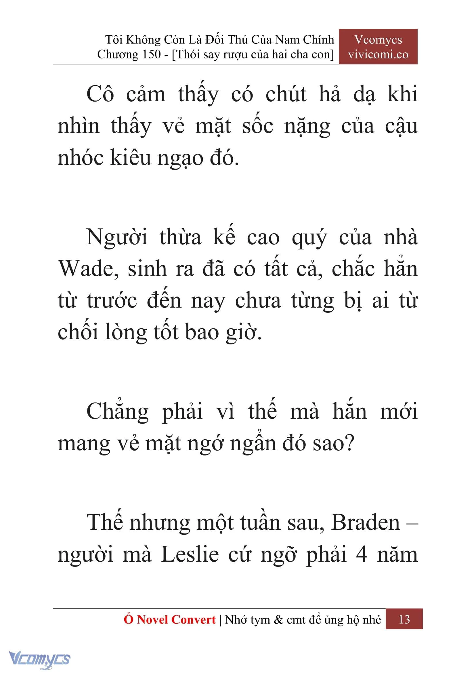 [Novel] Tôi Không Còn Là Đối Thủ Của Nam Chính Chapter  150 - 15
