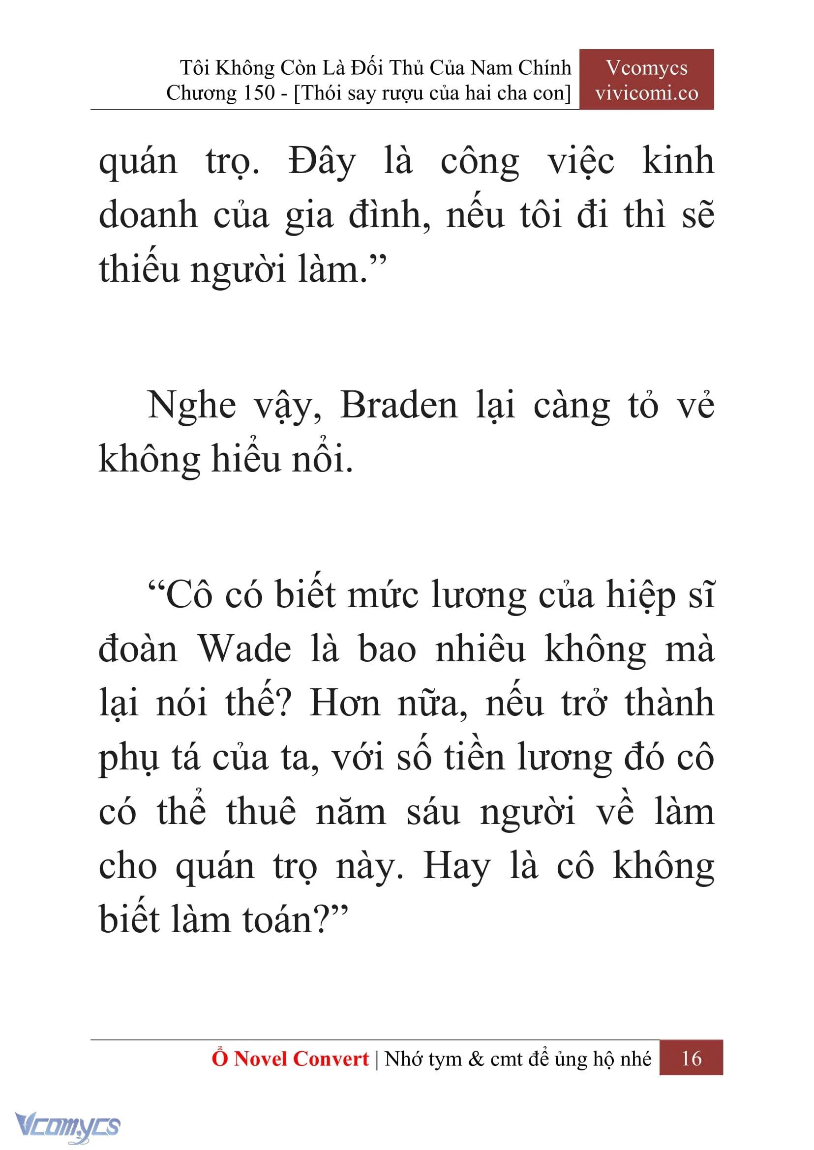 [Novel] Tôi Không Còn Là Đối Thủ Của Nam Chính Chapter  150 - 18