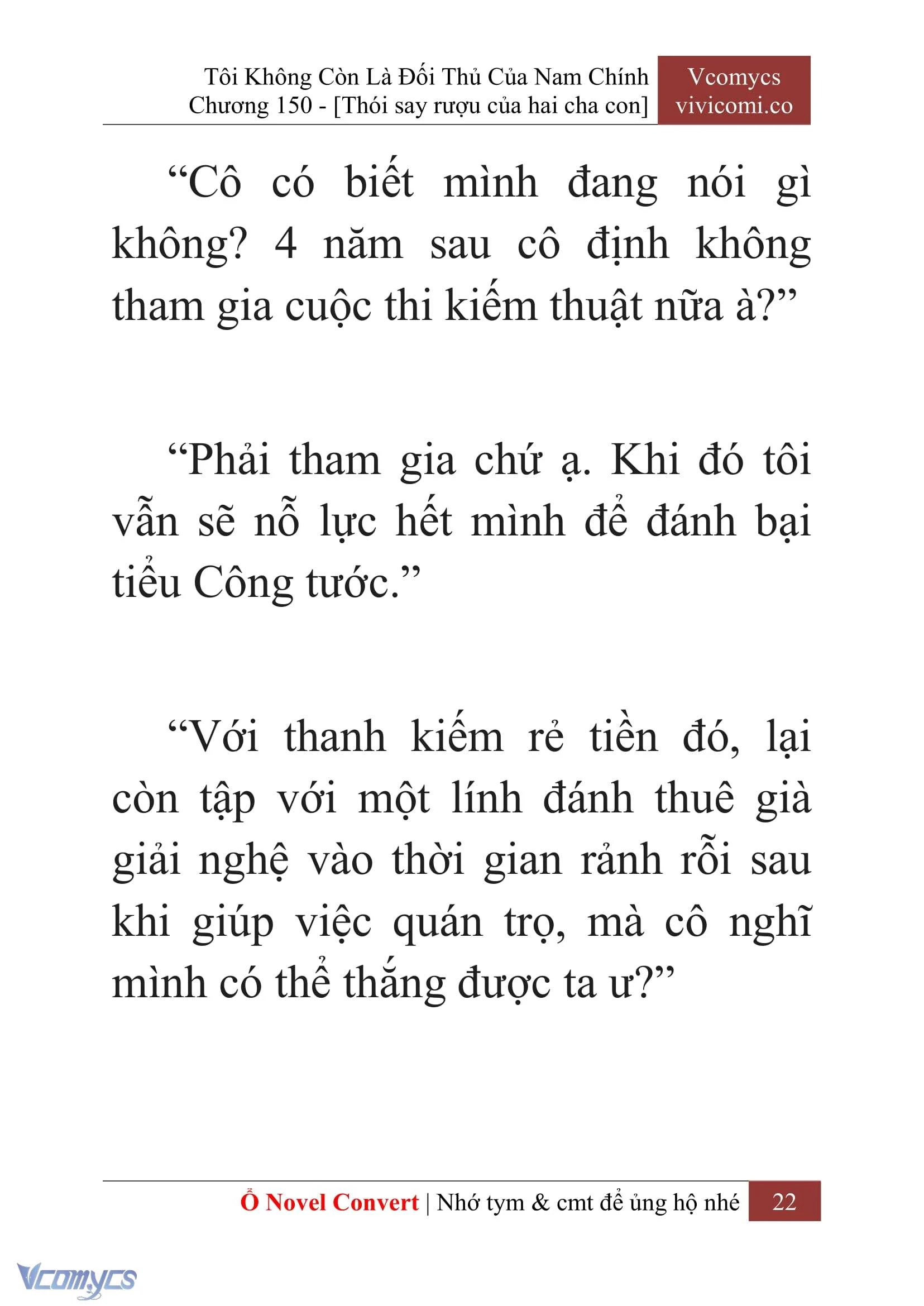 [Novel] Tôi Không Còn Là Đối Thủ Của Nam Chính Chapter  150 - 24