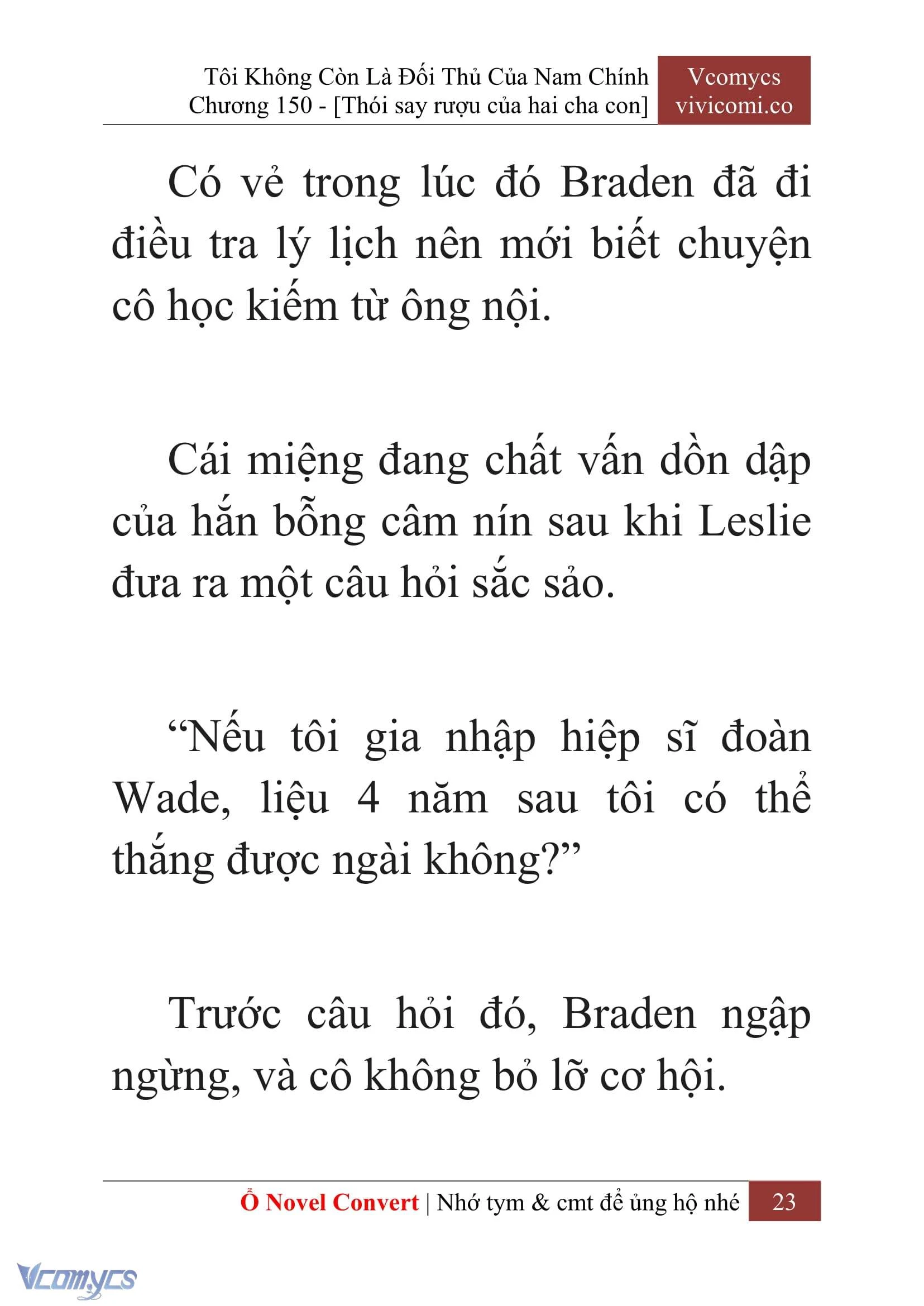 [Novel] Tôi Không Còn Là Đối Thủ Của Nam Chính Chapter  150 - 25
