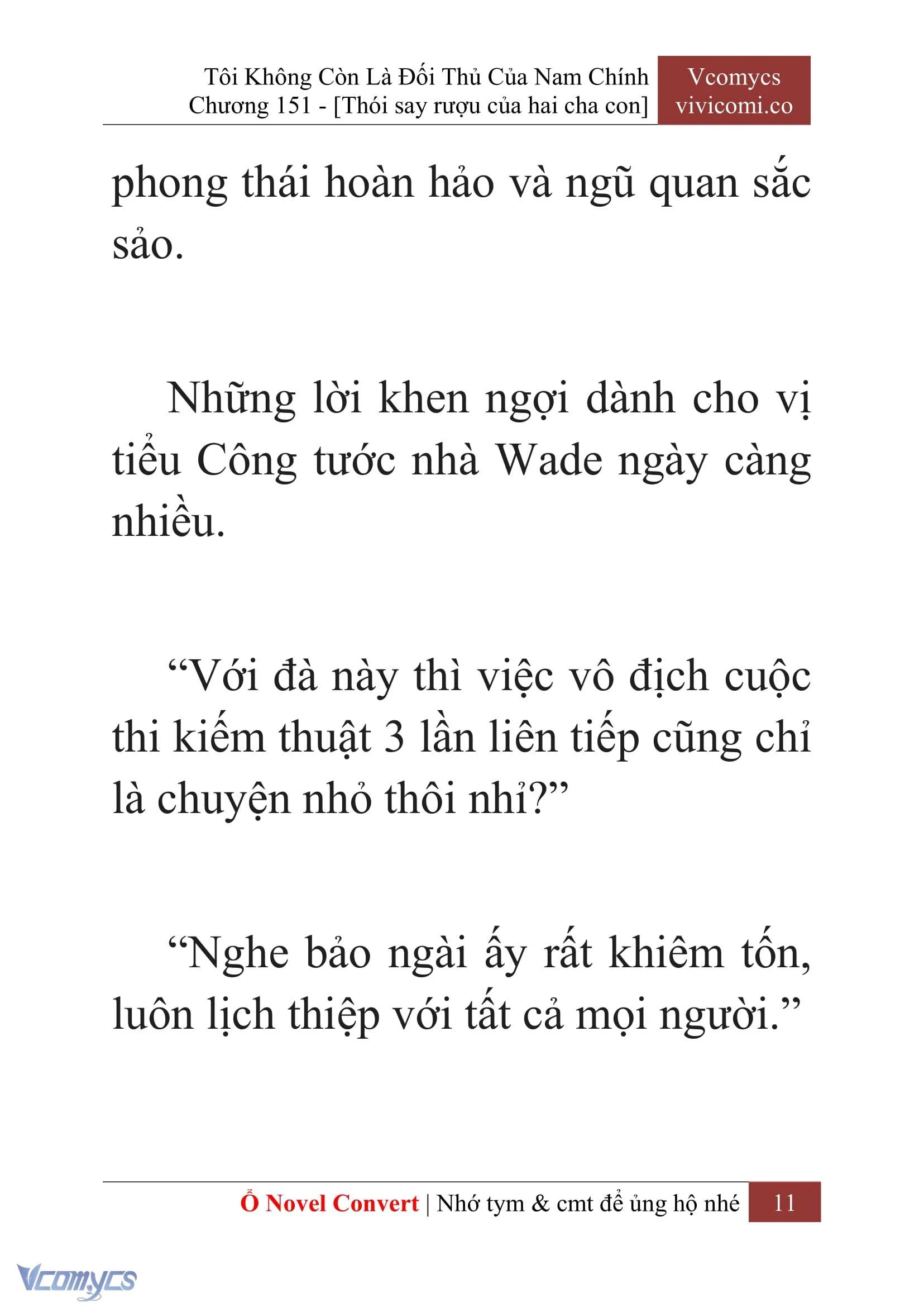 [Novel] Tôi Không Còn Là Đối Thủ Của Nam Chính Chapter  151 - 13