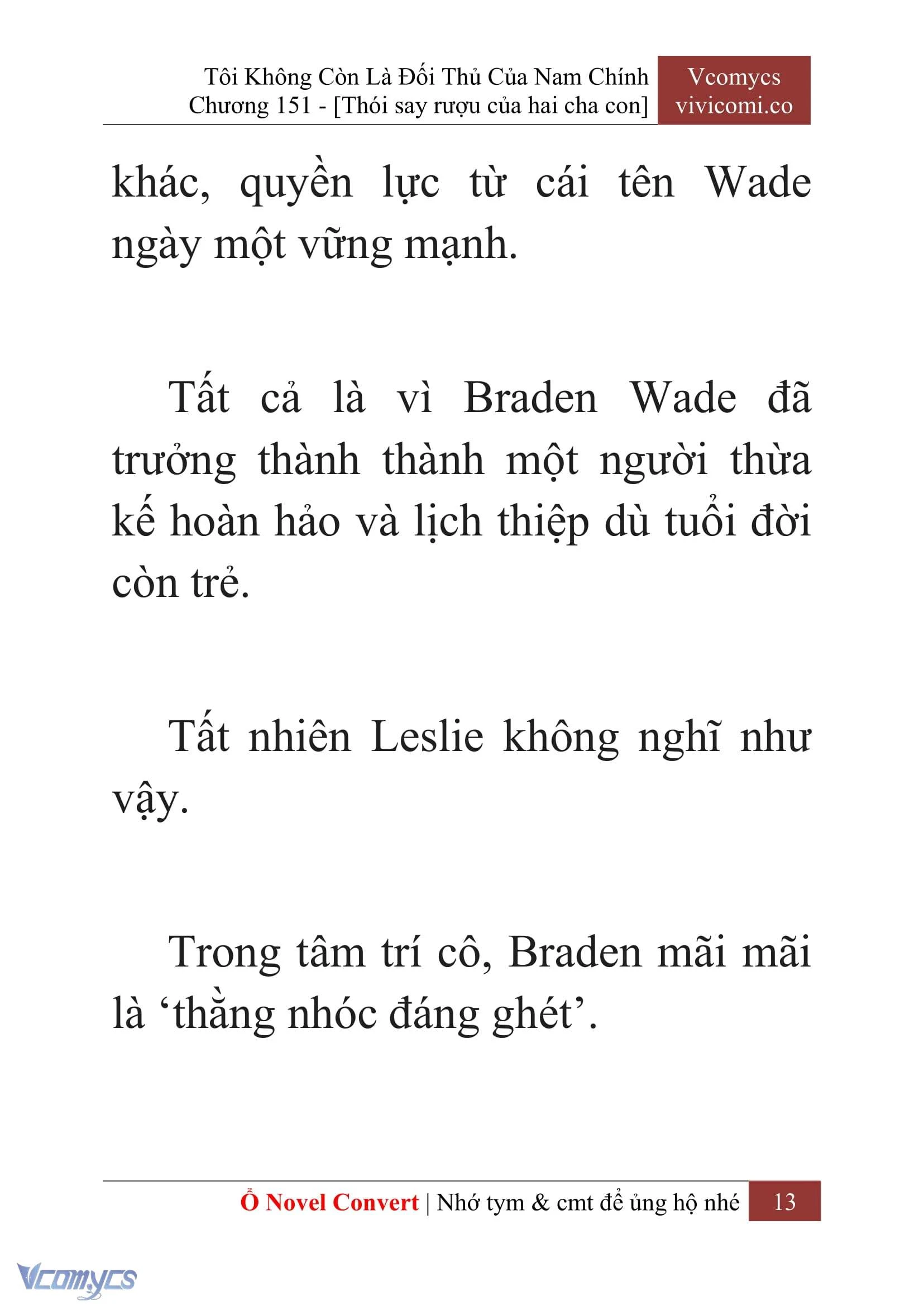 [Novel] Tôi Không Còn Là Đối Thủ Của Nam Chính Chapter  151 - 15