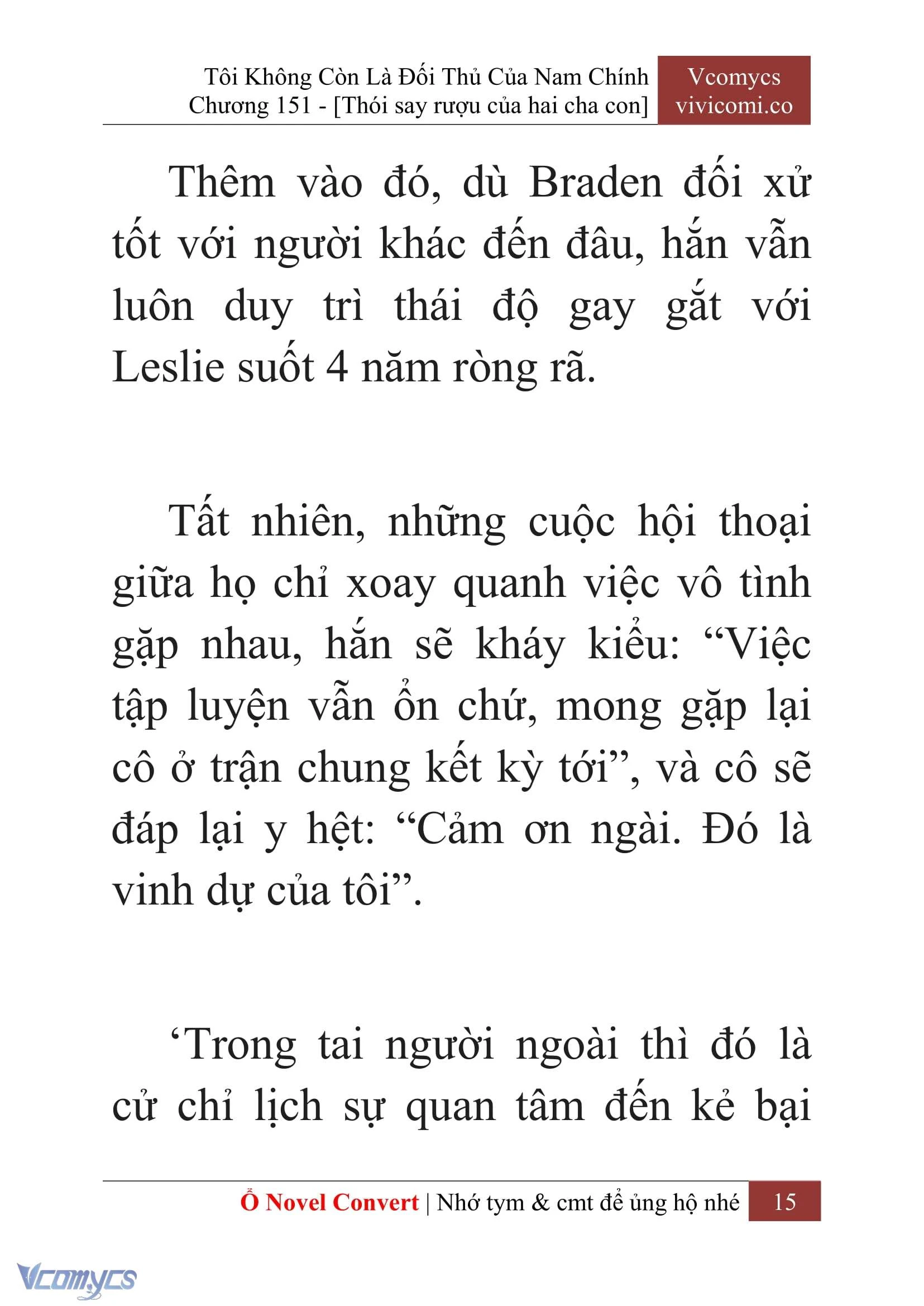 [Novel] Tôi Không Còn Là Đối Thủ Của Nam Chính Chapter  151 - 17