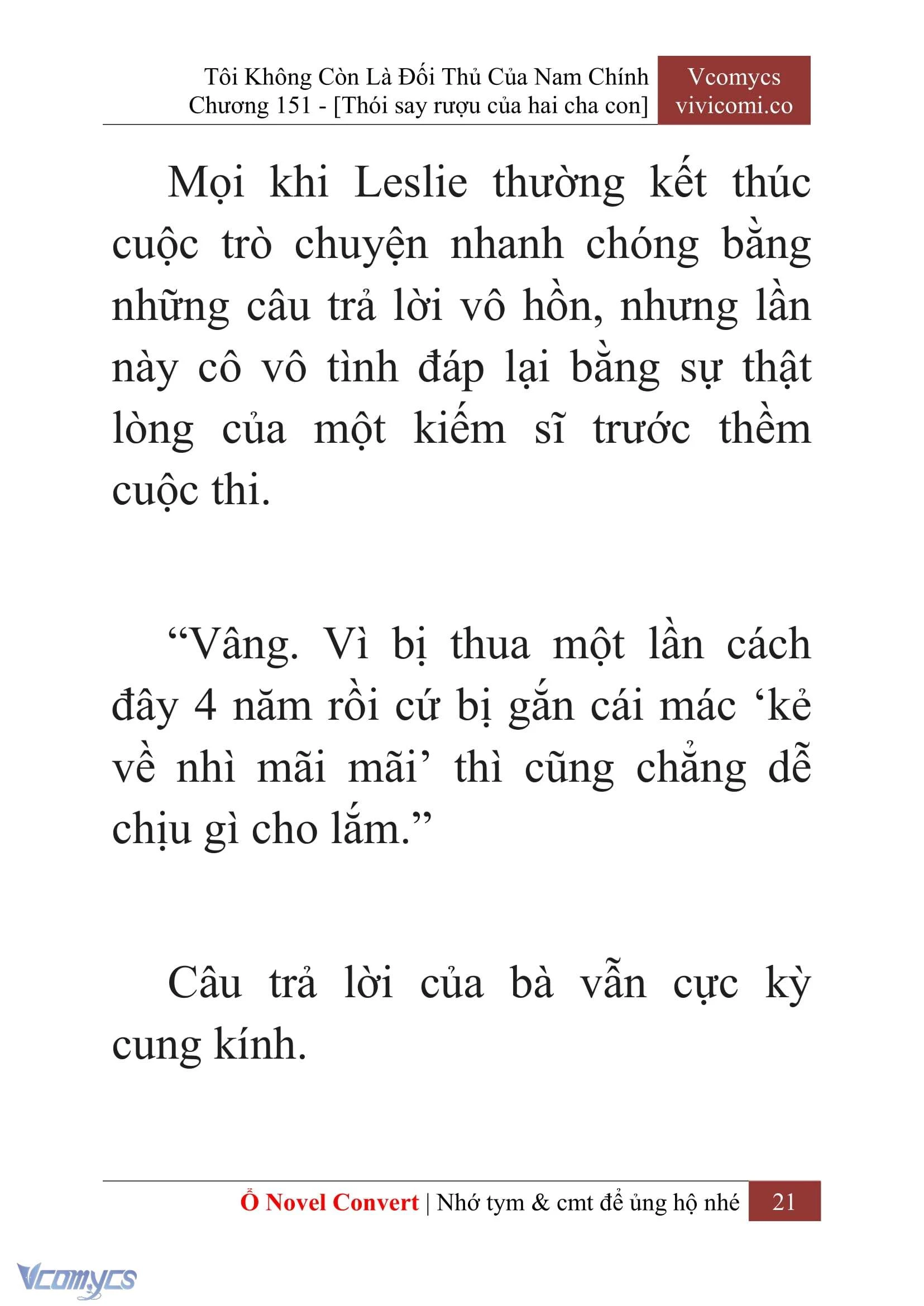 [Novel] Tôi Không Còn Là Đối Thủ Của Nam Chính Chapter  151 - 23