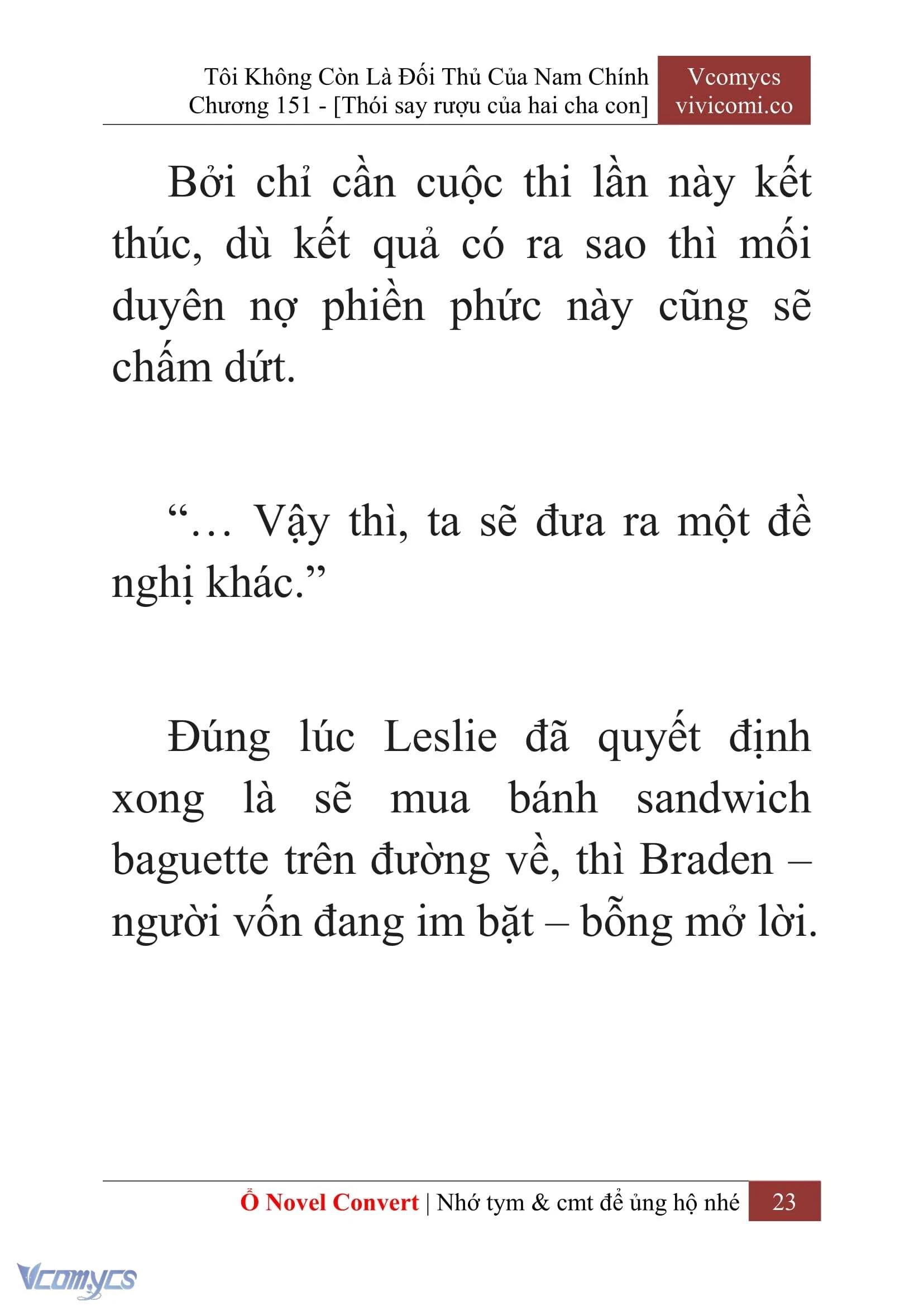 [Novel] Tôi Không Còn Là Đối Thủ Của Nam Chính Chapter  151 - 25