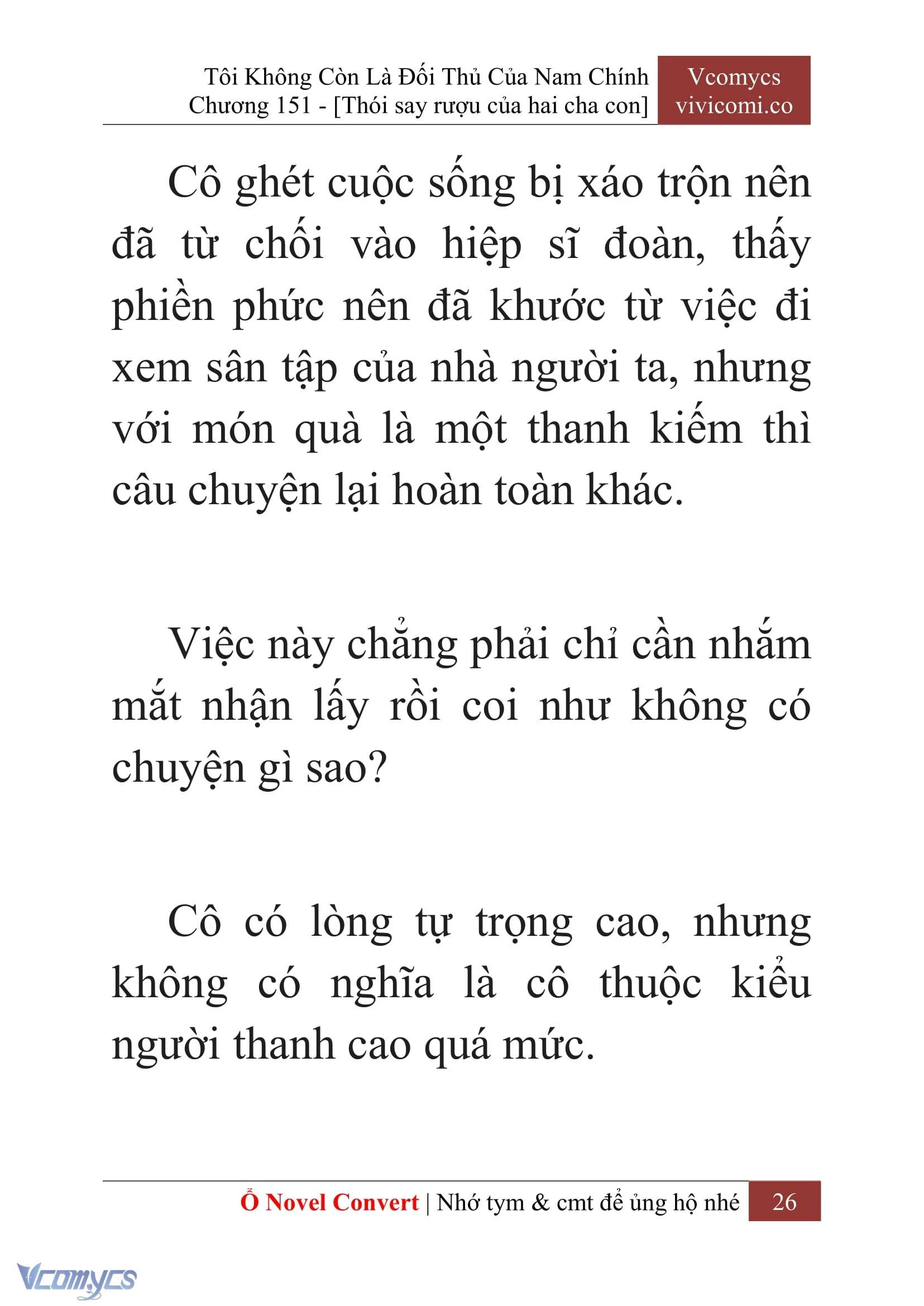 [Novel] Tôi Không Còn Là Đối Thủ Của Nam Chính Chapter  151 - 28