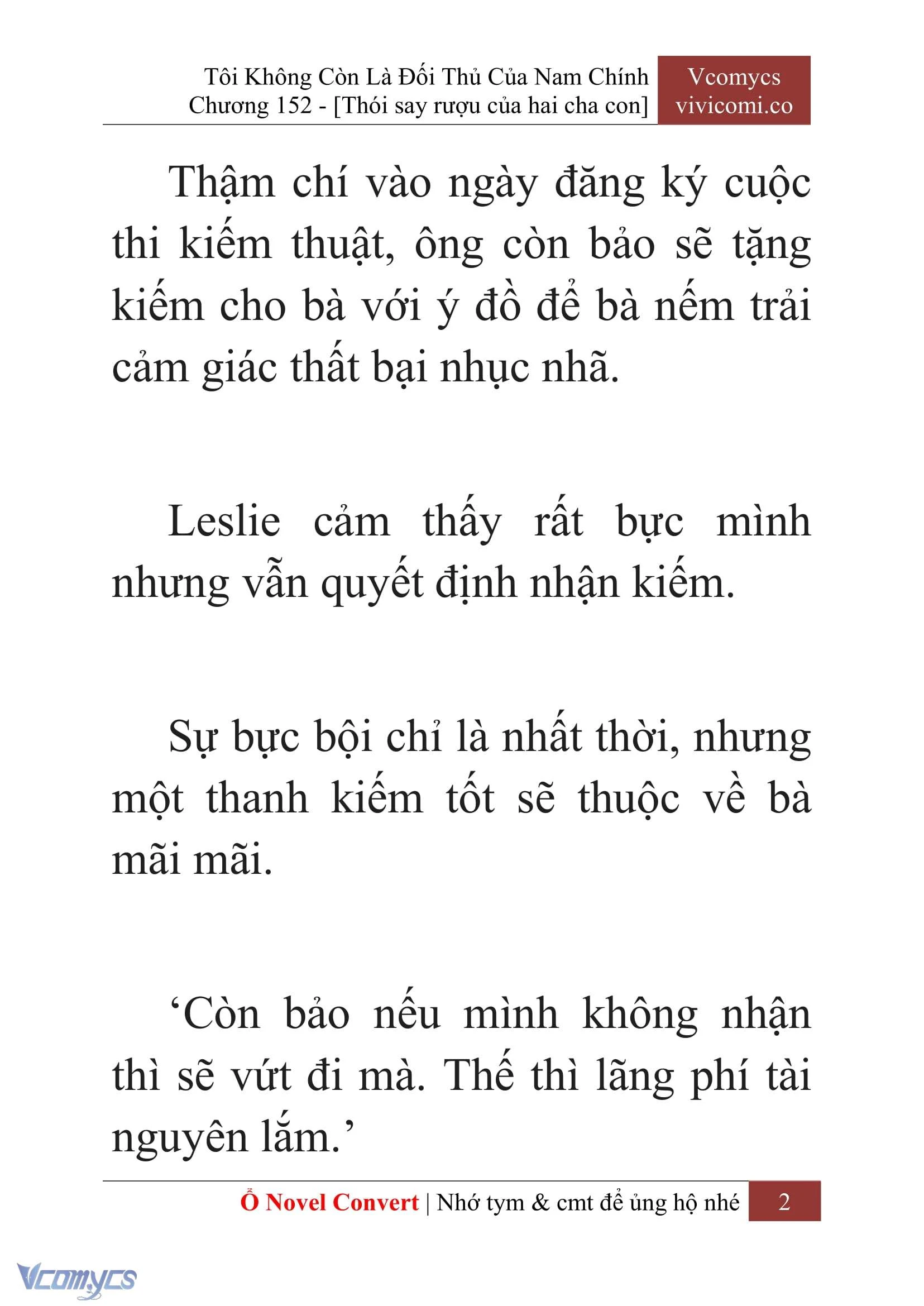 [Novel] Tôi Không Còn Là Đối Thủ Của Nam Chính Chapter  152 - 4