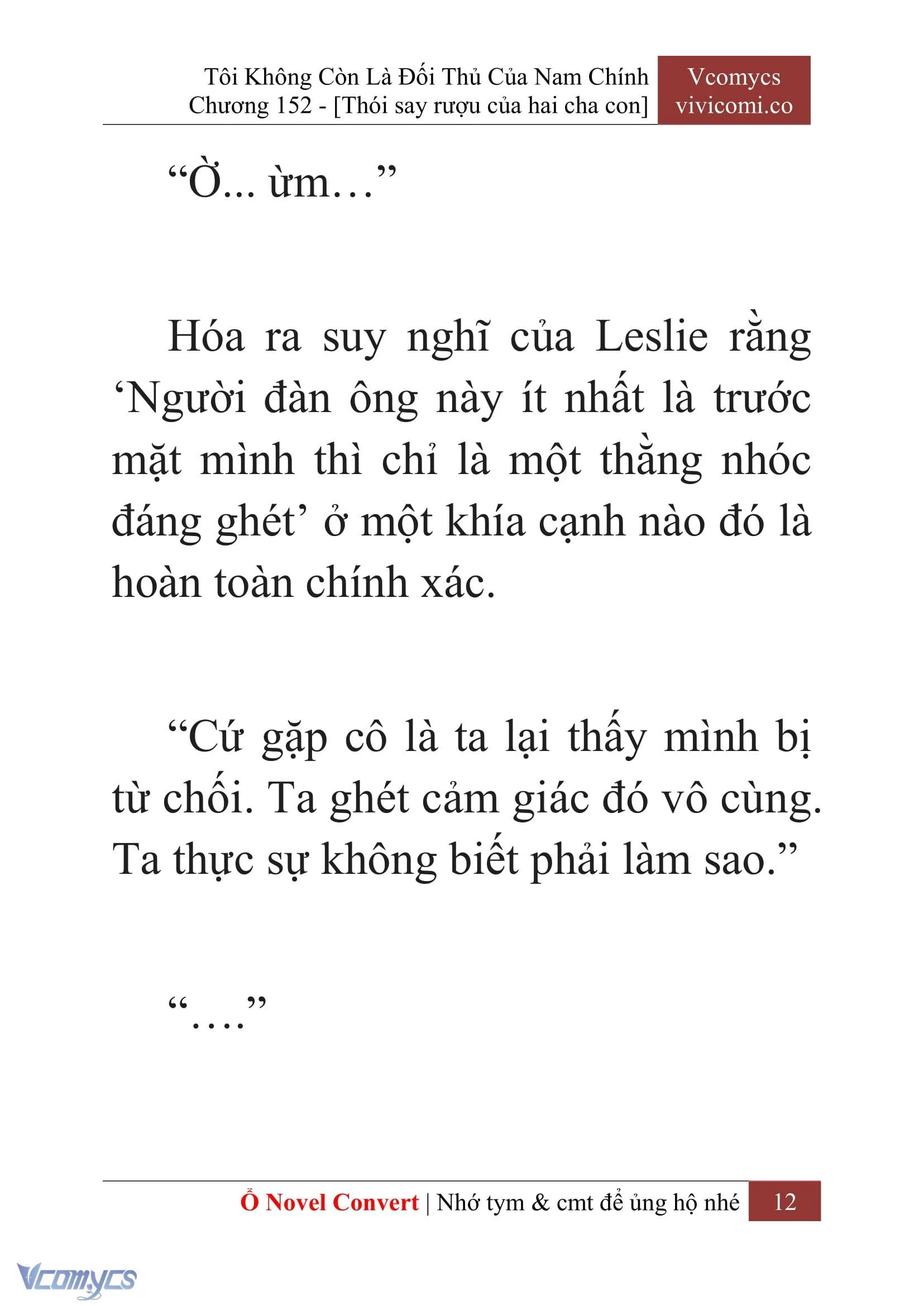 [Novel] Tôi Không Còn Là Đối Thủ Của Nam Chính Chapter  152 - 14