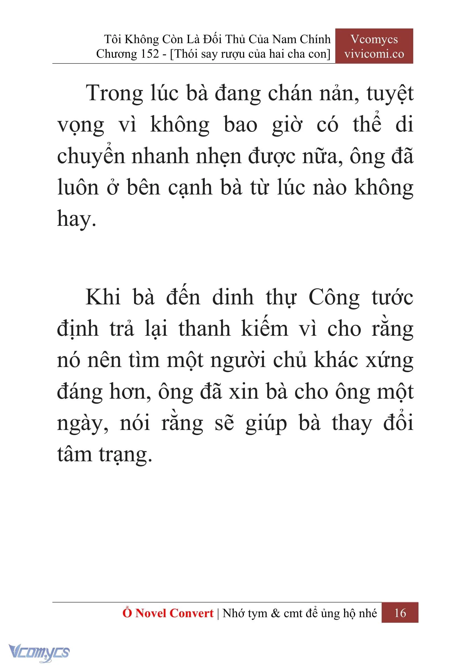 [Novel] Tôi Không Còn Là Đối Thủ Của Nam Chính Chapter  152 - 18