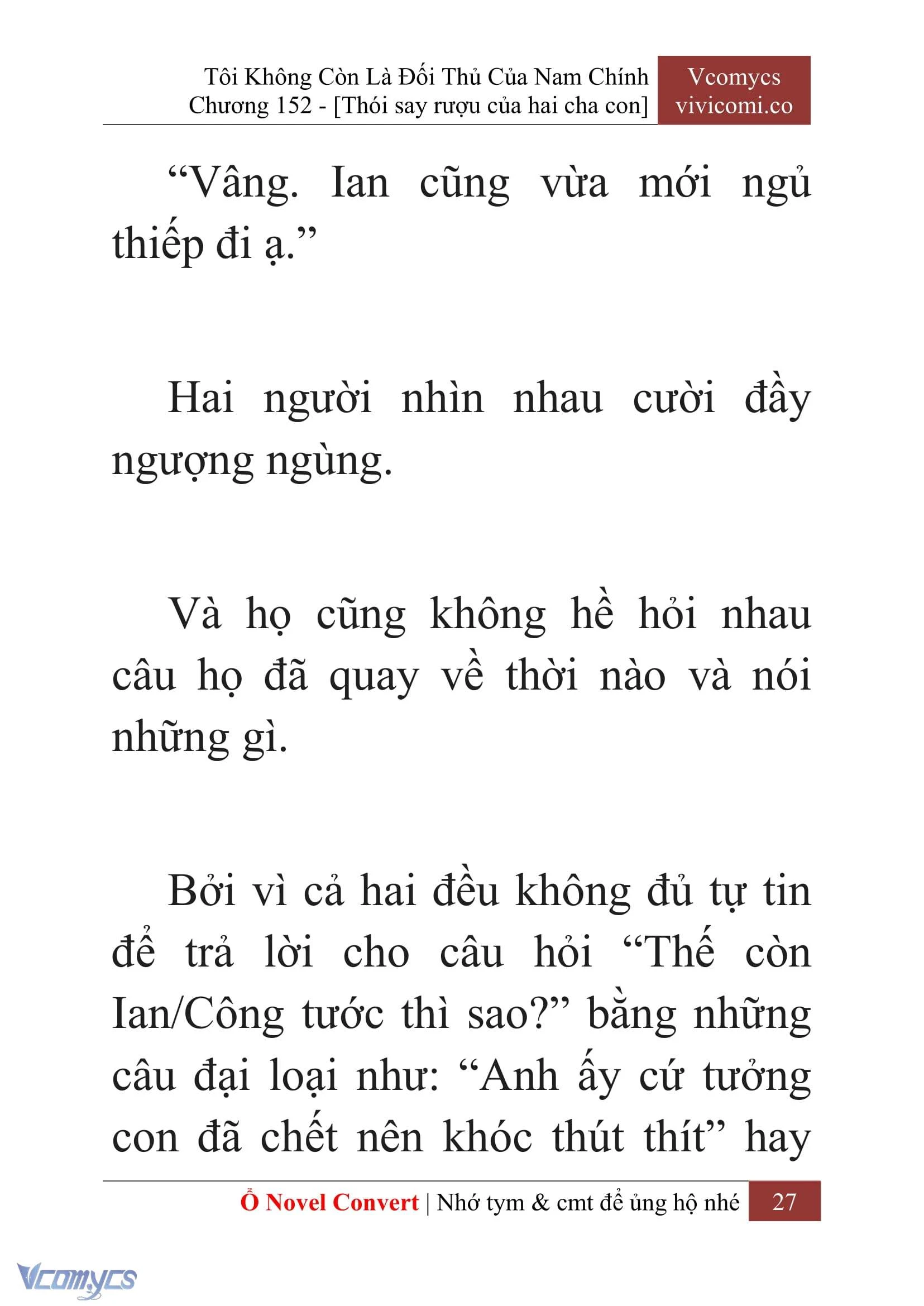 [Novel] Tôi Không Còn Là Đối Thủ Của Nam Chính Chapter  152 - 29