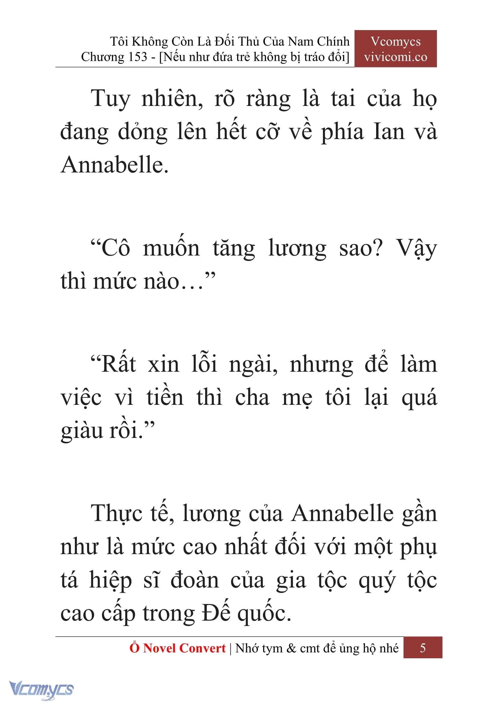 [Novel] Tôi Không Còn Là Đối Thủ Của Nam Chính Chapter  153 - 7