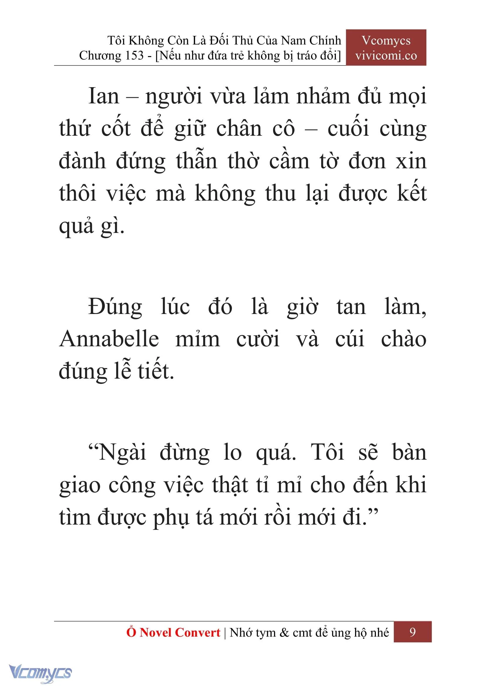 [Novel] Tôi Không Còn Là Đối Thủ Của Nam Chính Chapter  153 - 11