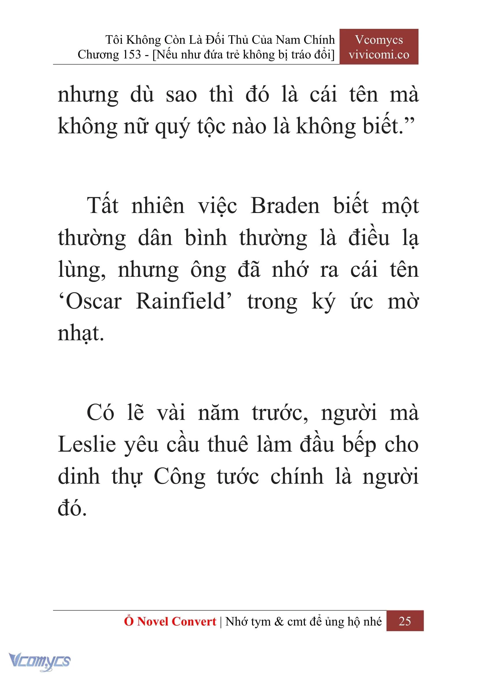 [Novel] Tôi Không Còn Là Đối Thủ Của Nam Chính Chapter  153 - 27