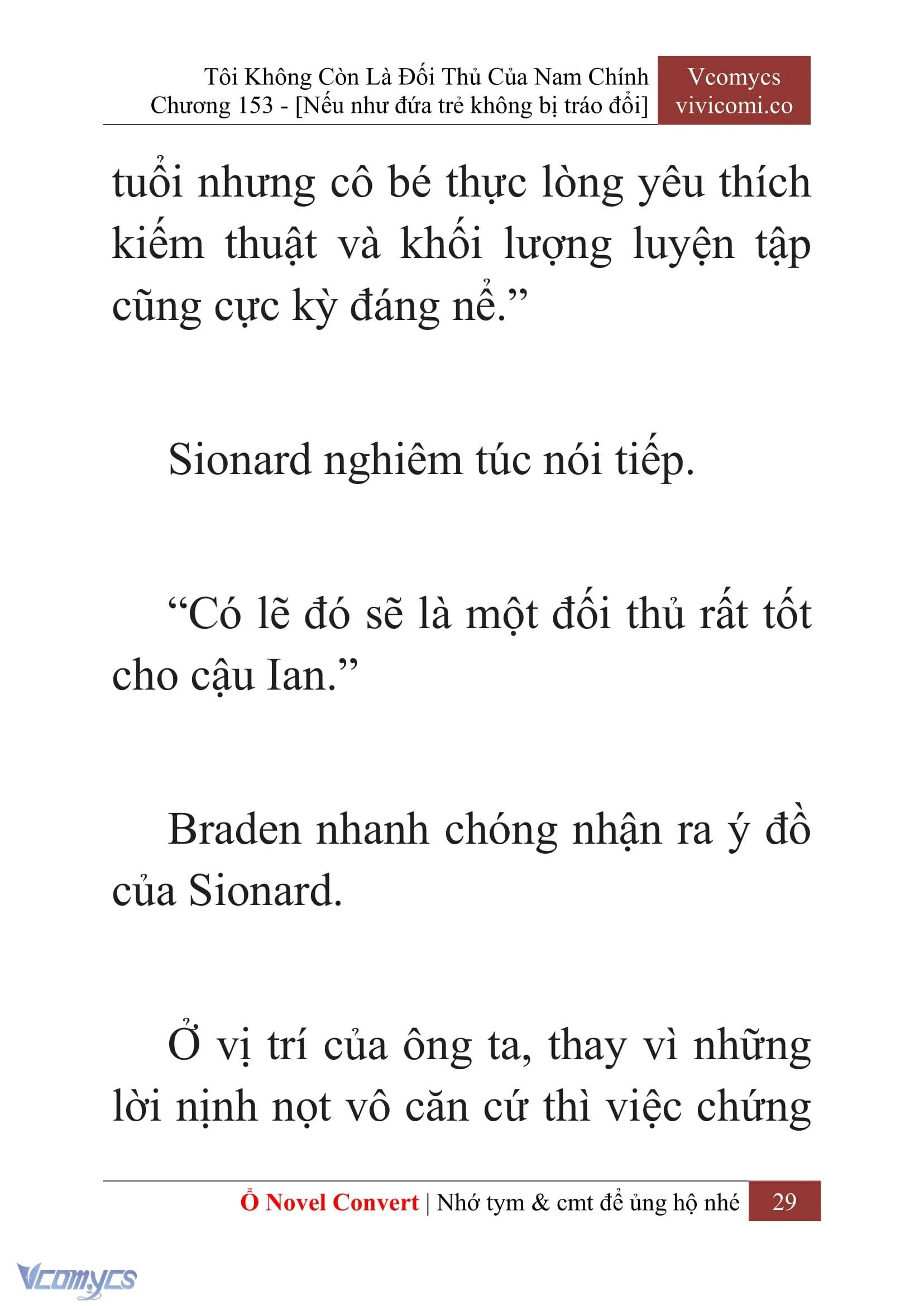 [Novel] Tôi Không Còn Là Đối Thủ Của Nam Chính Chapter  153 - 31