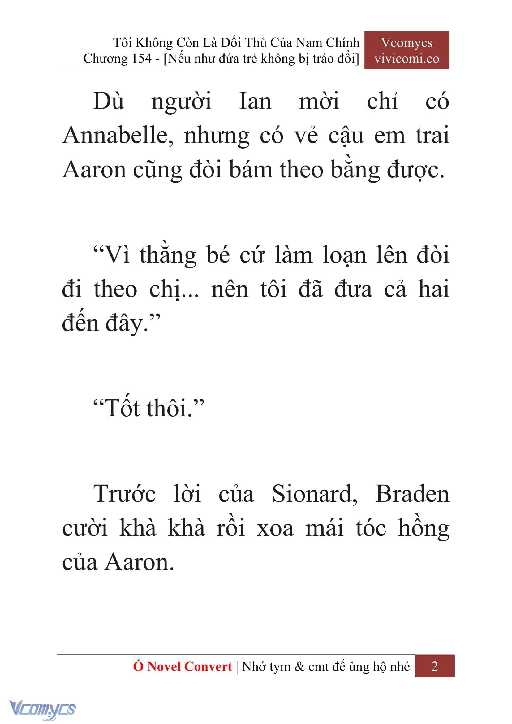 [Novel] Tôi Không Còn Là Đối Thủ Của Nam Chính Chapter  154 - 4