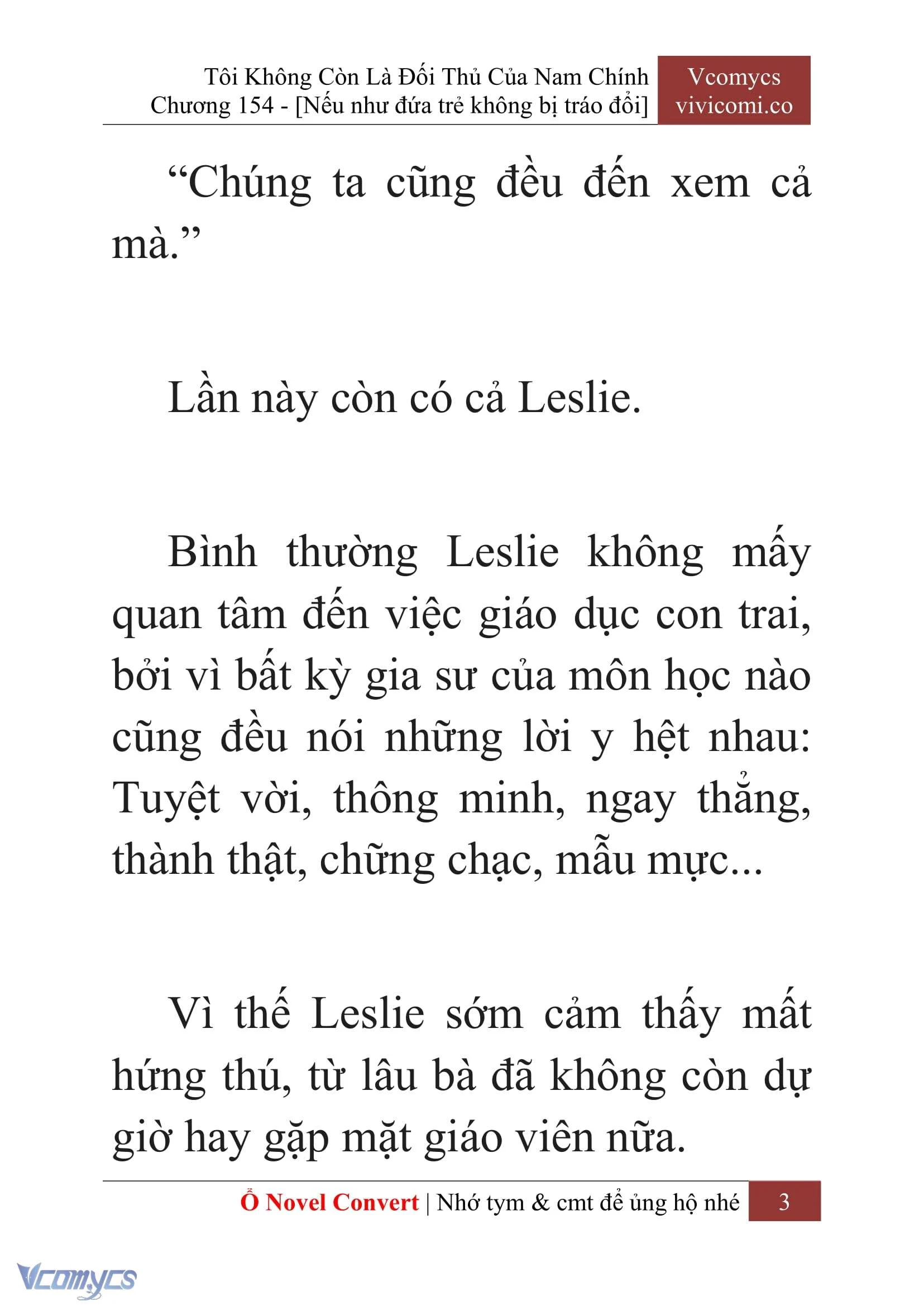 [Novel] Tôi Không Còn Là Đối Thủ Của Nam Chính Chapter  154 - 5