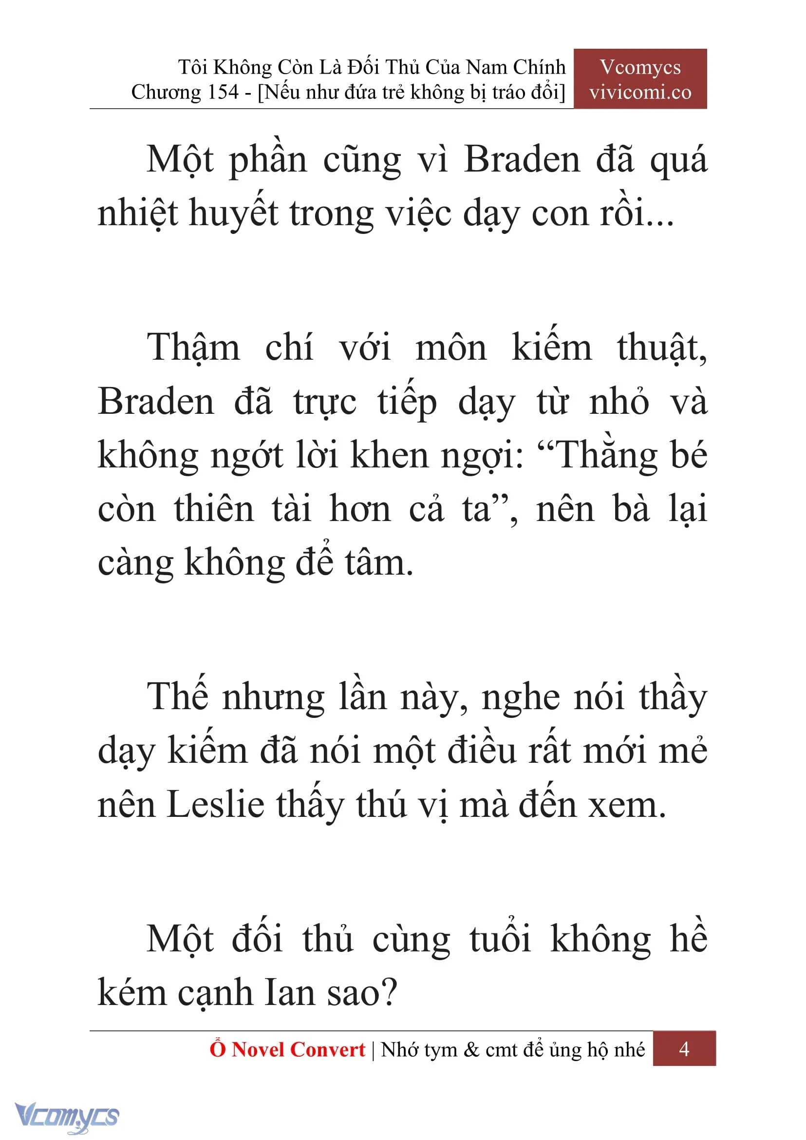 [Novel] Tôi Không Còn Là Đối Thủ Của Nam Chính Chapter  154 - 6