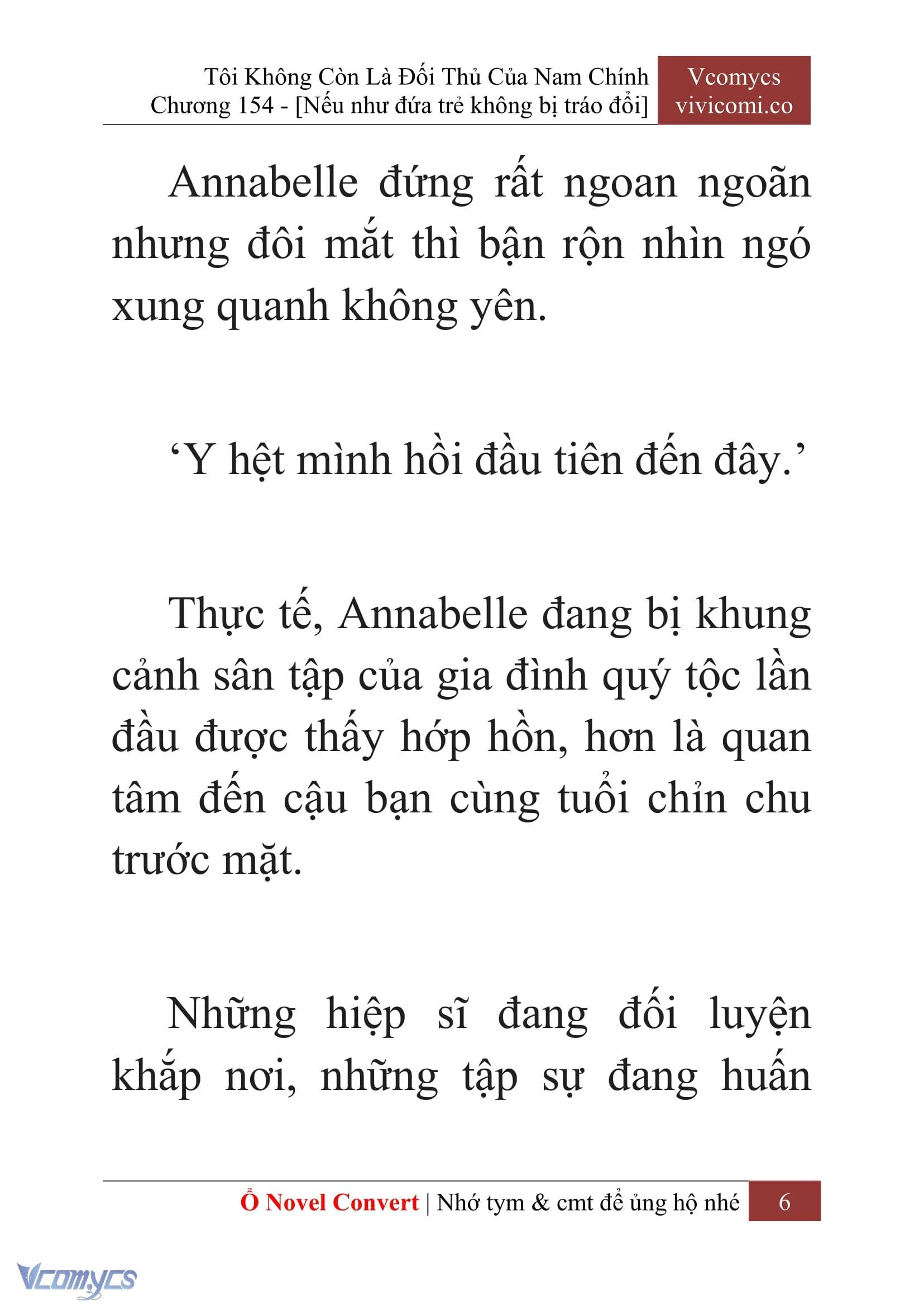 [Novel] Tôi Không Còn Là Đối Thủ Của Nam Chính Chapter  154 - 8