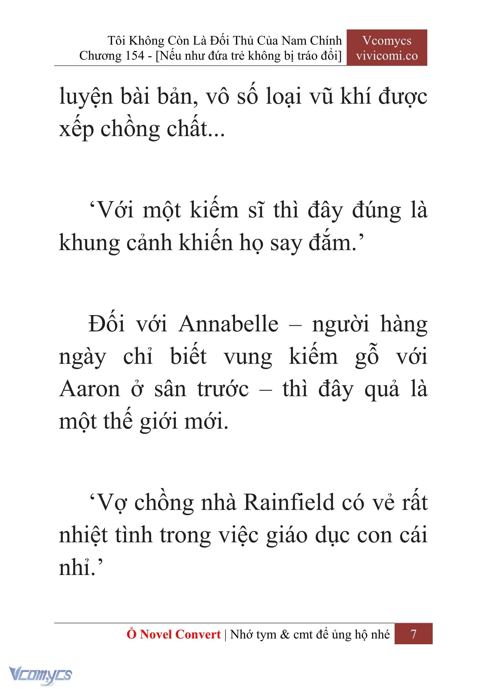 [Novel] Tôi Không Còn Là Đối Thủ Của Nam Chính Chapter  154 - 9