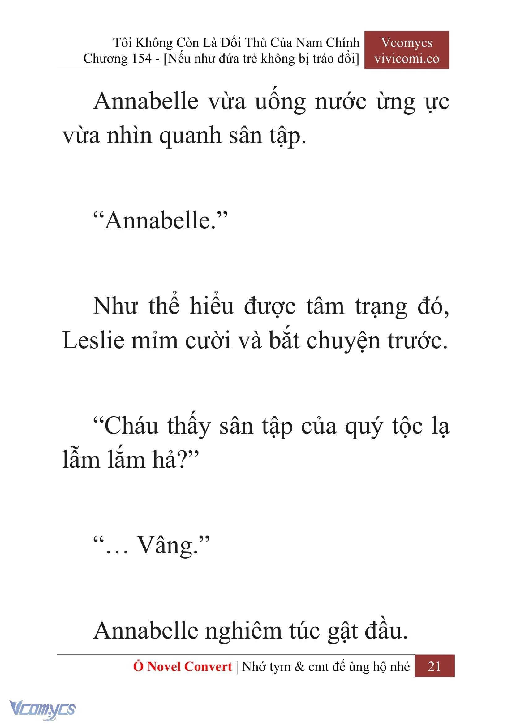 [Novel] Tôi Không Còn Là Đối Thủ Của Nam Chính Chapter  154 - 23