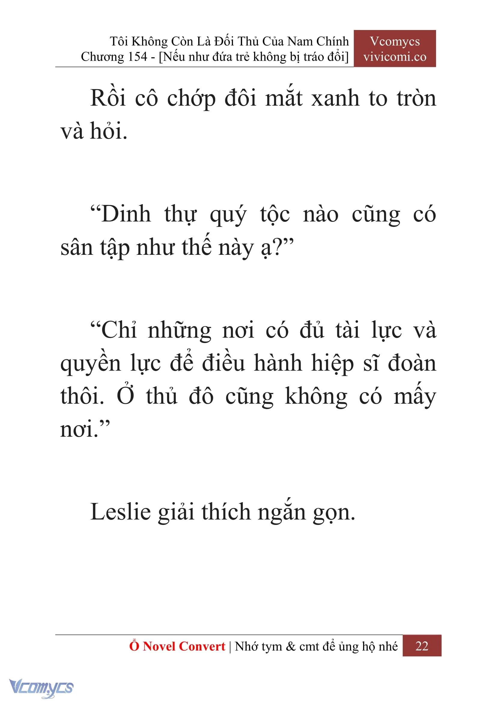 [Novel] Tôi Không Còn Là Đối Thủ Của Nam Chính Chapter  154 - 24
