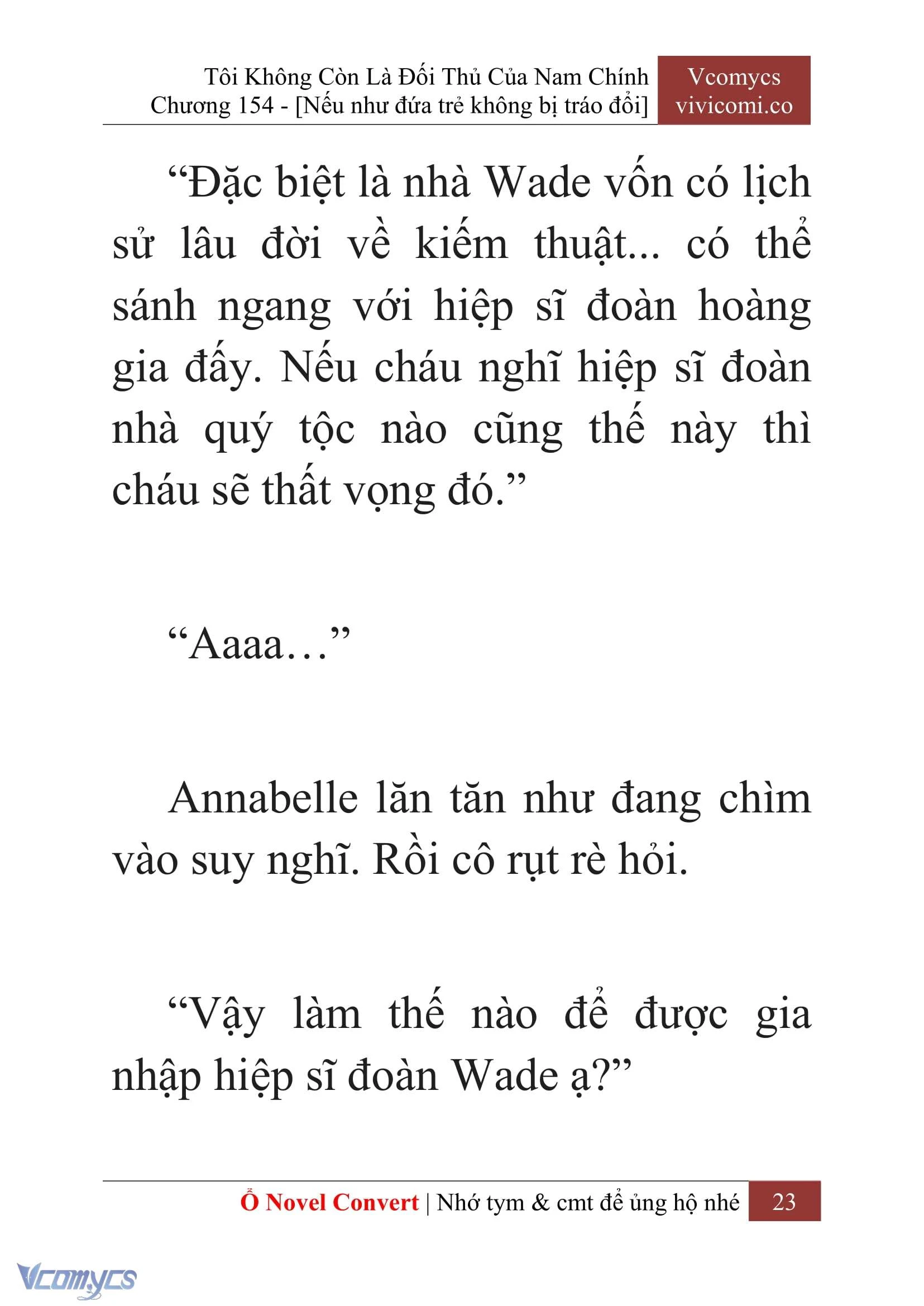 [Novel] Tôi Không Còn Là Đối Thủ Của Nam Chính Chapter  154 - 25