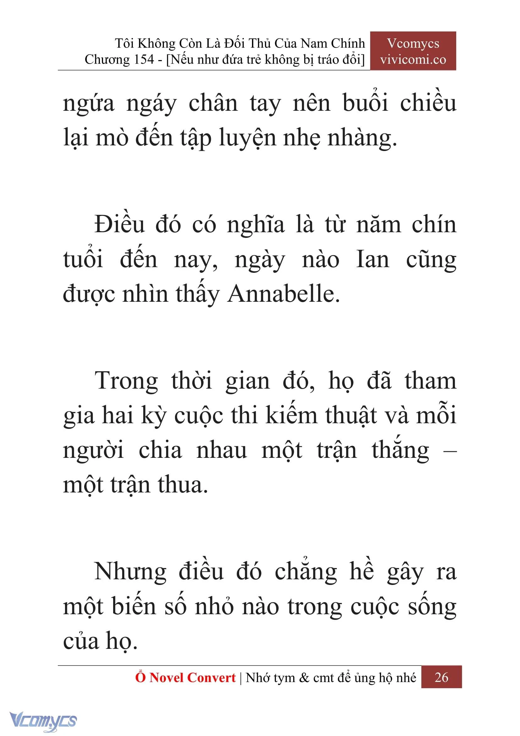 [Novel] Tôi Không Còn Là Đối Thủ Của Nam Chính Chapter  154 - 28