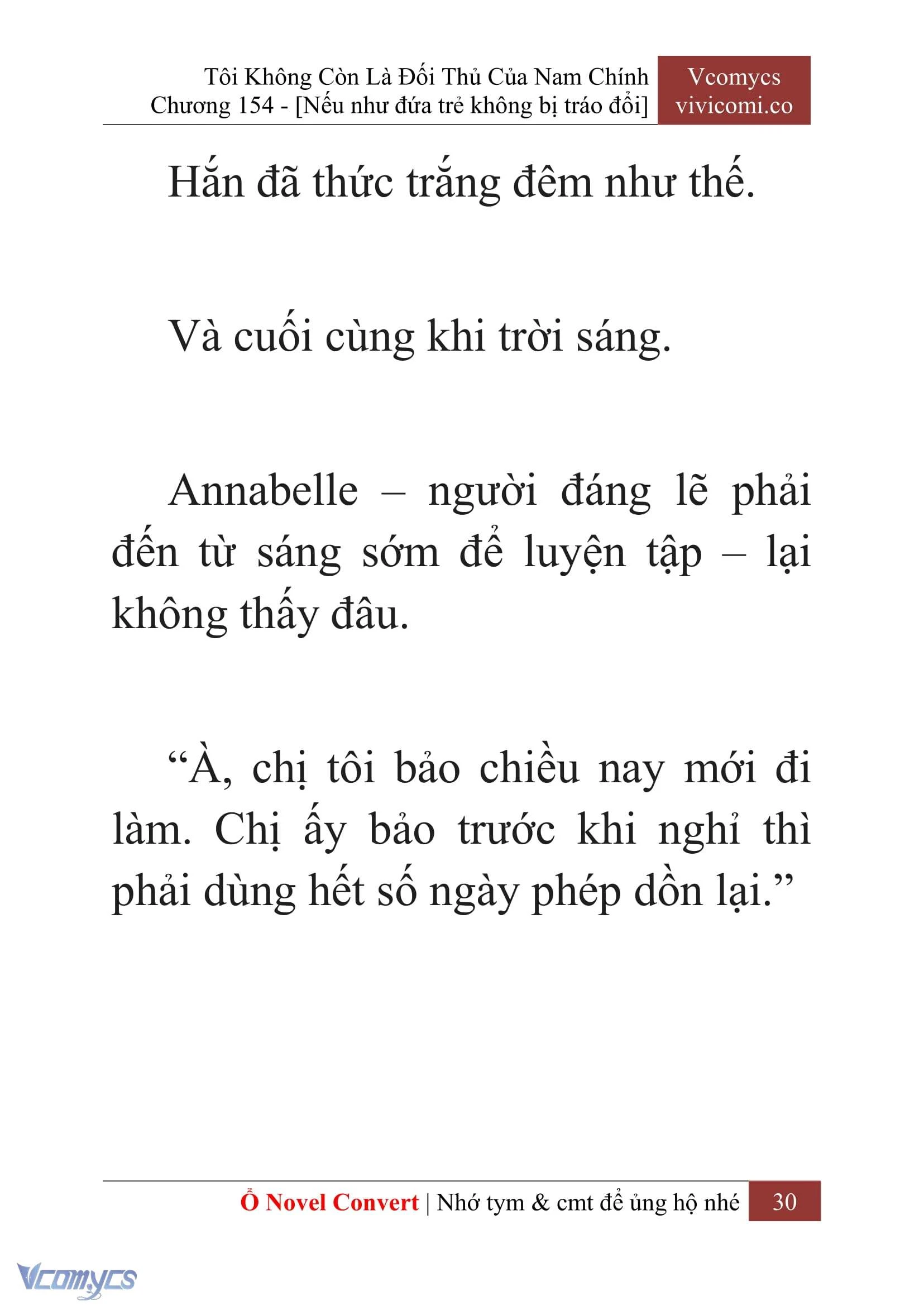[Novel] Tôi Không Còn Là Đối Thủ Của Nam Chính Chapter  154 - 32