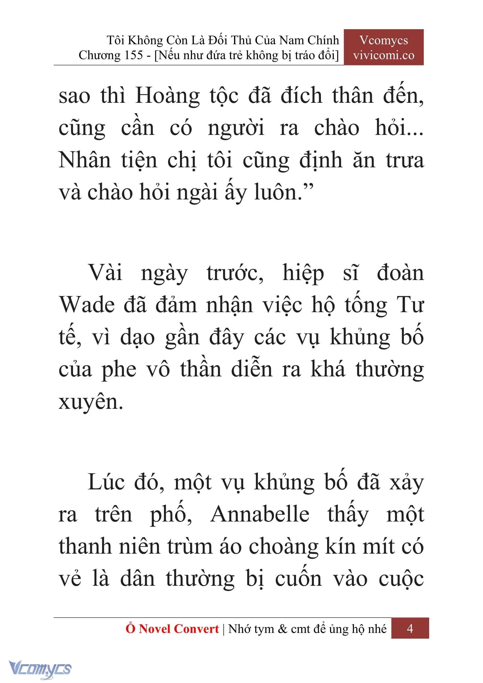 [Novel] Tôi Không Còn Là Đối Thủ Của Nam Chính Chapter  155 - 6