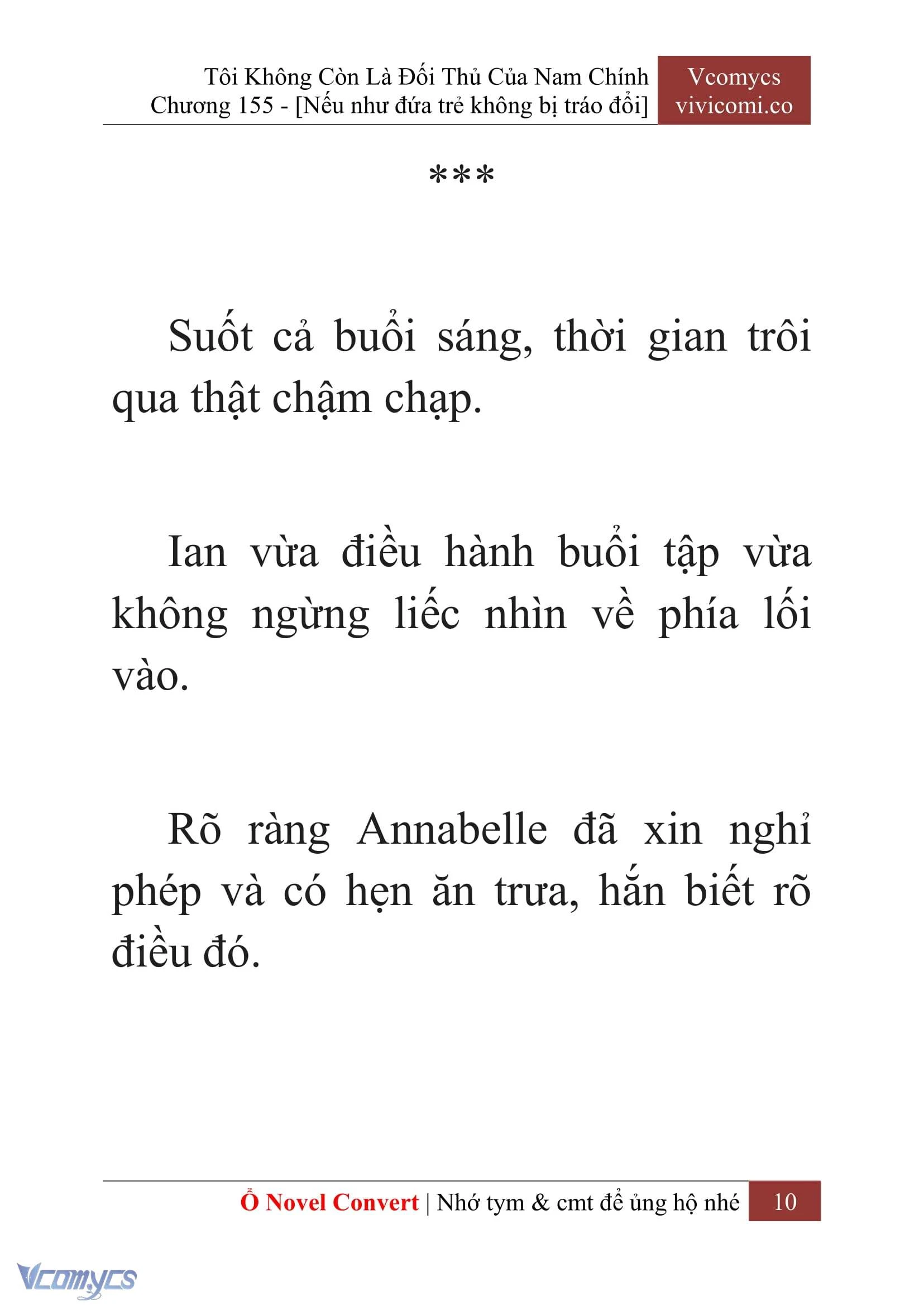 [Novel] Tôi Không Còn Là Đối Thủ Của Nam Chính Chapter  155 - 12