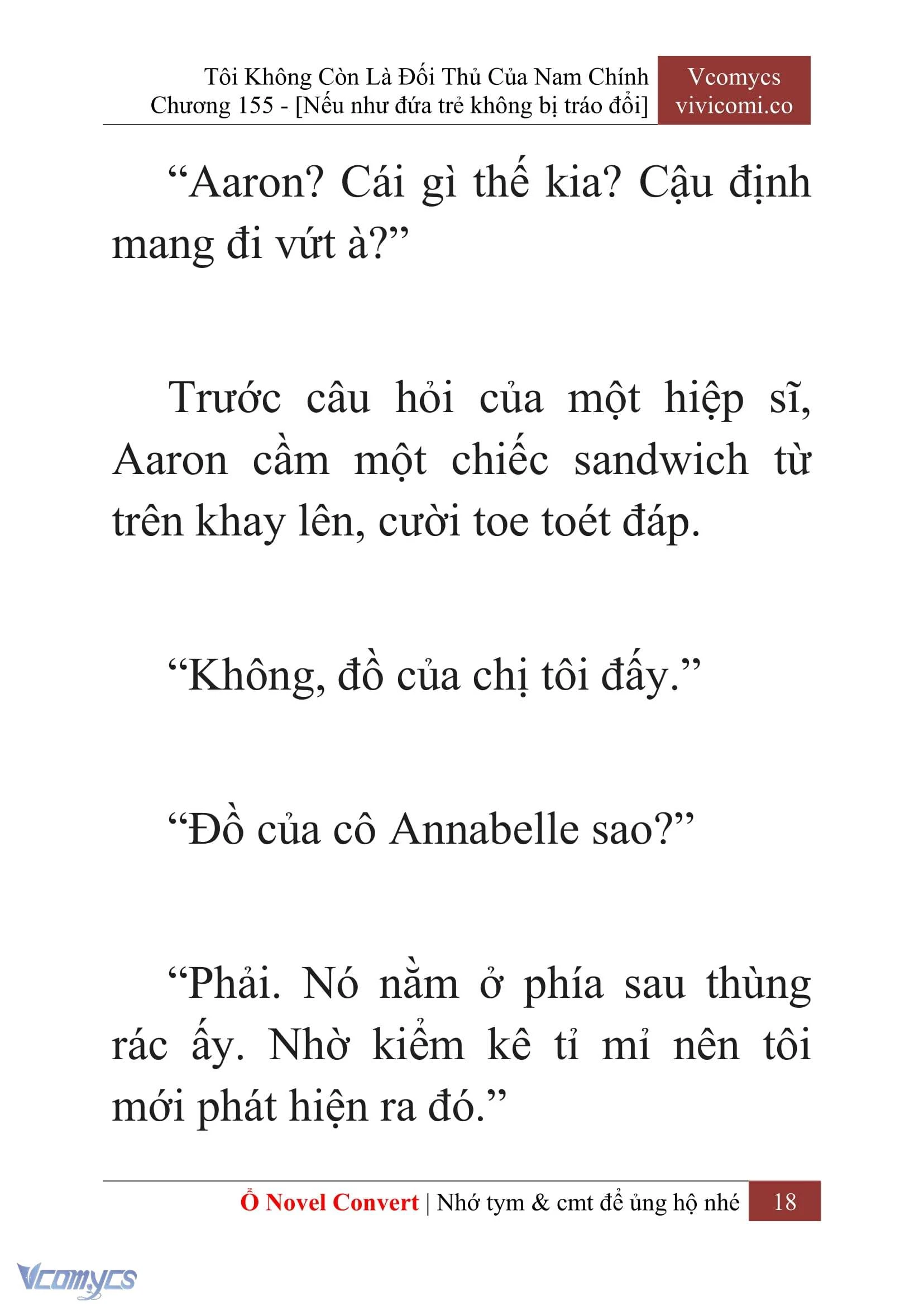 [Novel] Tôi Không Còn Là Đối Thủ Của Nam Chính Chapter  155 - 20